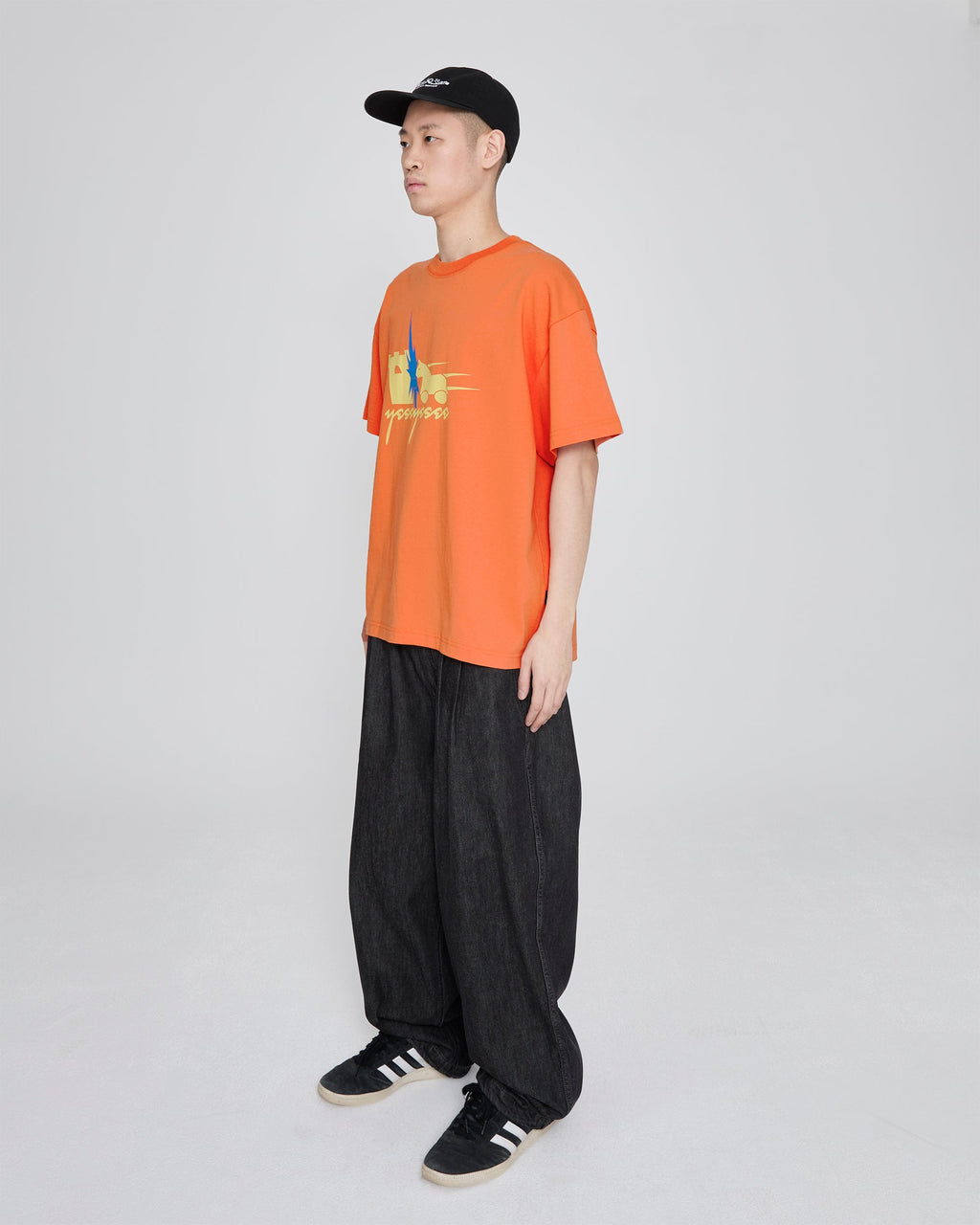 yeseyesee - Y.E.S Hobby Horse Tee (Orange) product image 8 | TRAB K-Fashion Australia