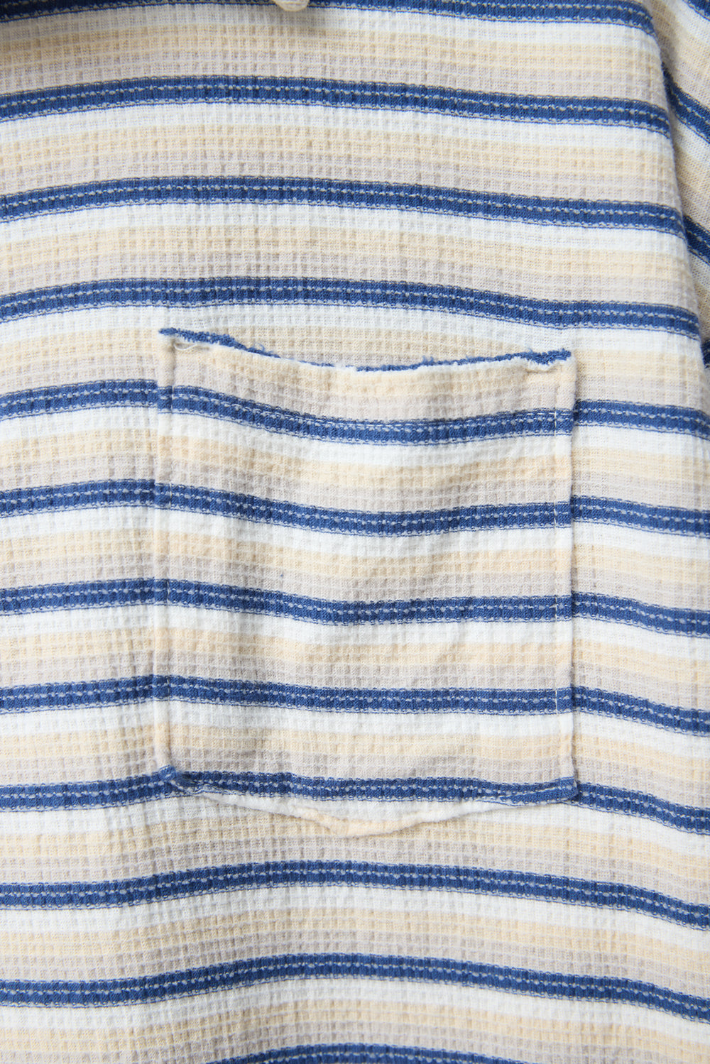 Hatchingroom - Stripe Polo Tee Sky (Blue) product image 4 | TRAB K-Fashion Australia