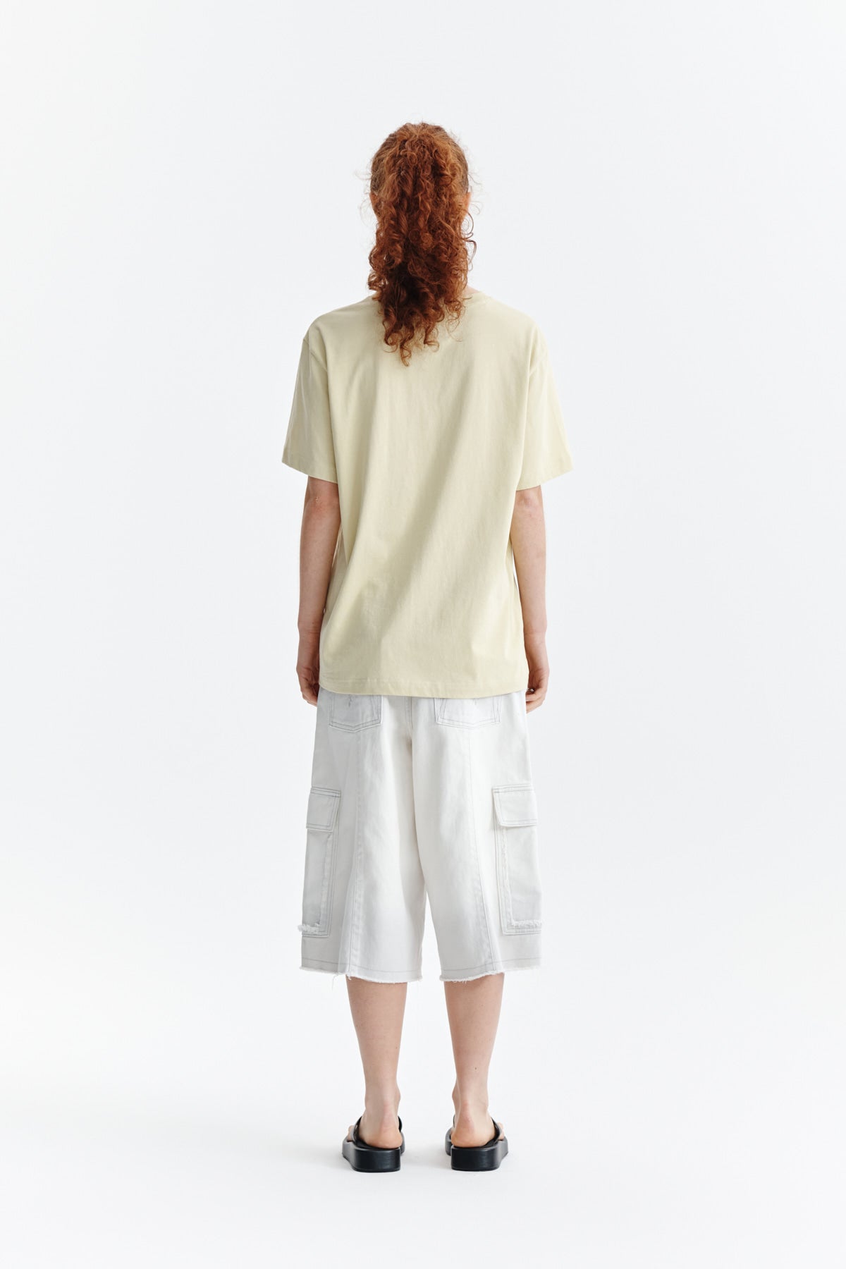 Matin Kim - Matin Wave Printing Logo Top (Yellow) product image 7 | TRAB K-Fashion Australia