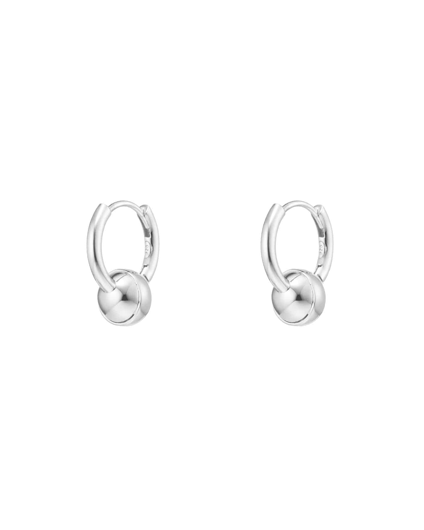 Numbering - Ball Hoop Earrings #7391 product image 5 | TRAB K-Fashion Australia