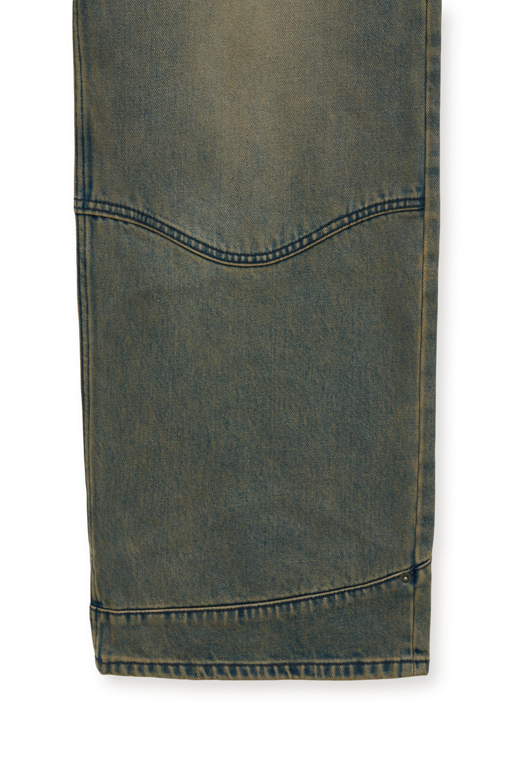 Matin Kim - Western Detail Denim Pants (Blue) product image 4 | TRAB K-Fashion Australia