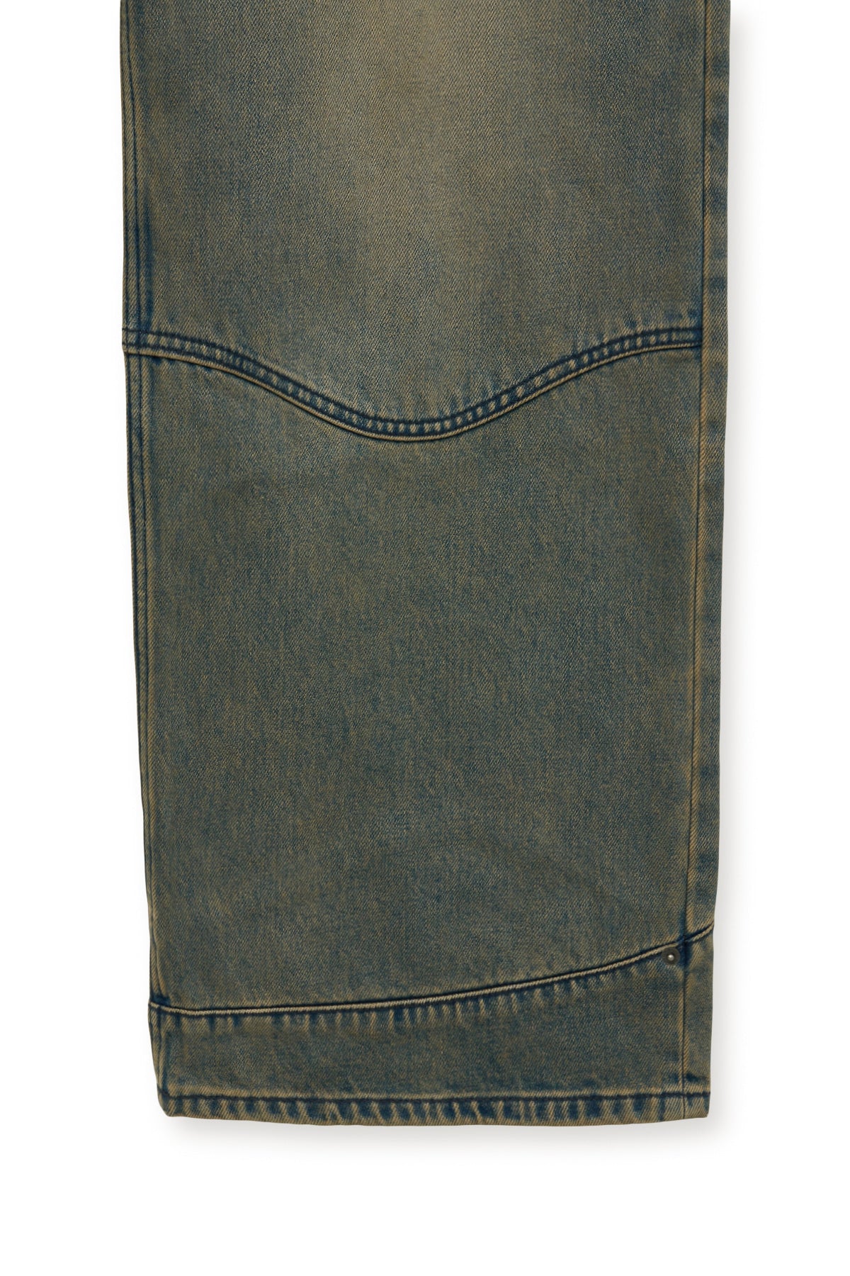 Matin Kim - Western Detail Denim Pants (Blue) product image 4 | TRAB K-Fashion Australia