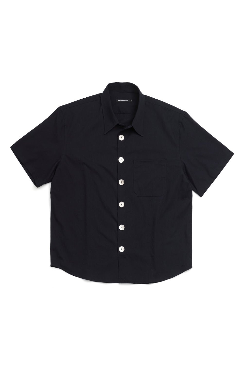 Hatchingroom - Arrow Shirt Big Button Dark (Navy) product image 1 | TRAB K-Fashion Australia