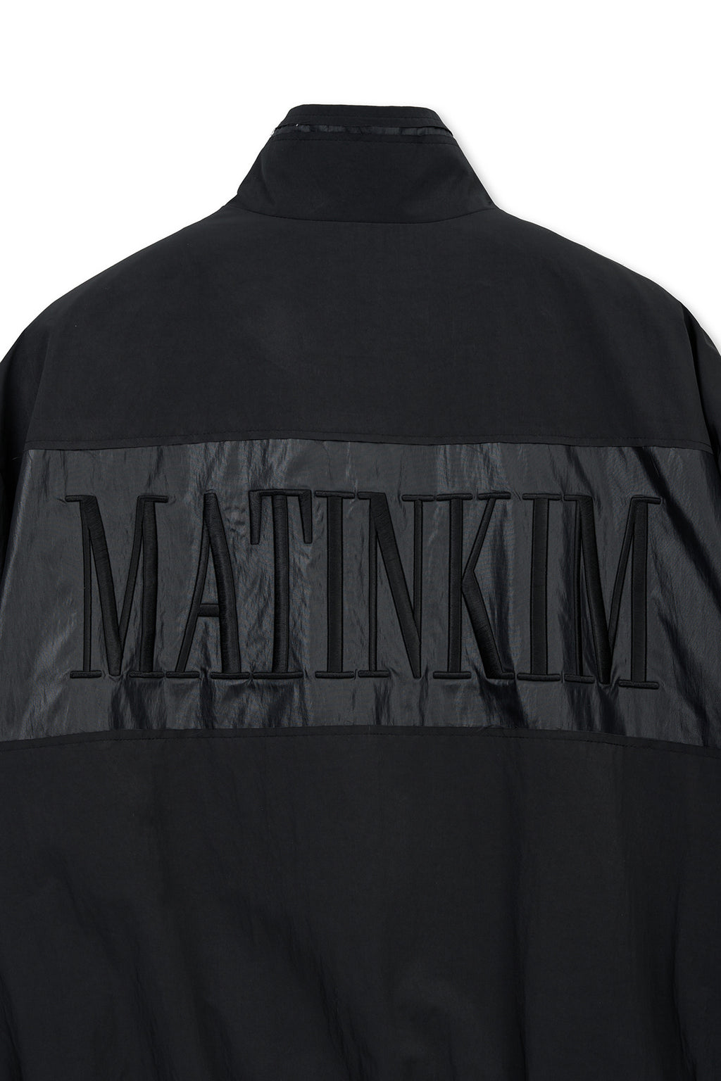 Matin Kim - Embroidery Back Logo Jumper (Black) product image 5 | TRAB K-Fashion Australia