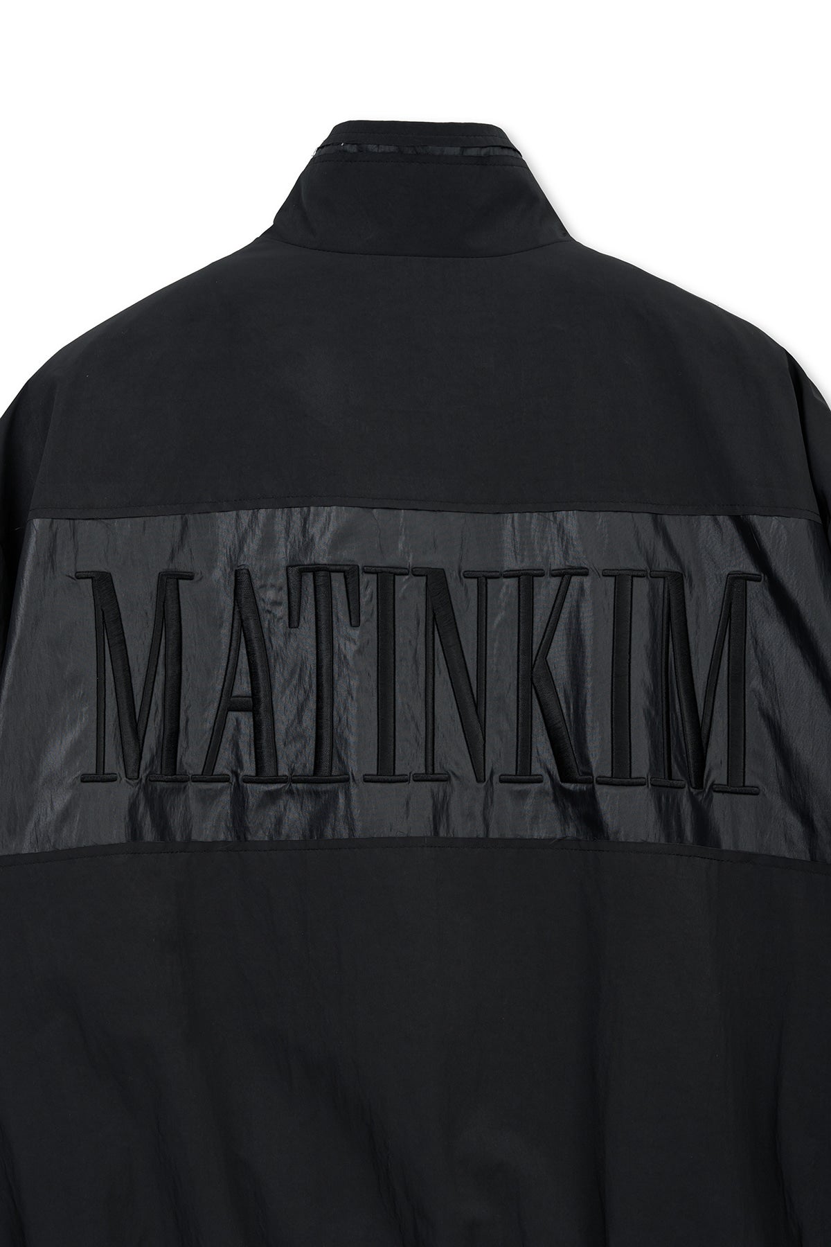 Matin Kim - Embroidery Back Logo Jumper (Black) product image 5 | TRAB K-Fashion Australia