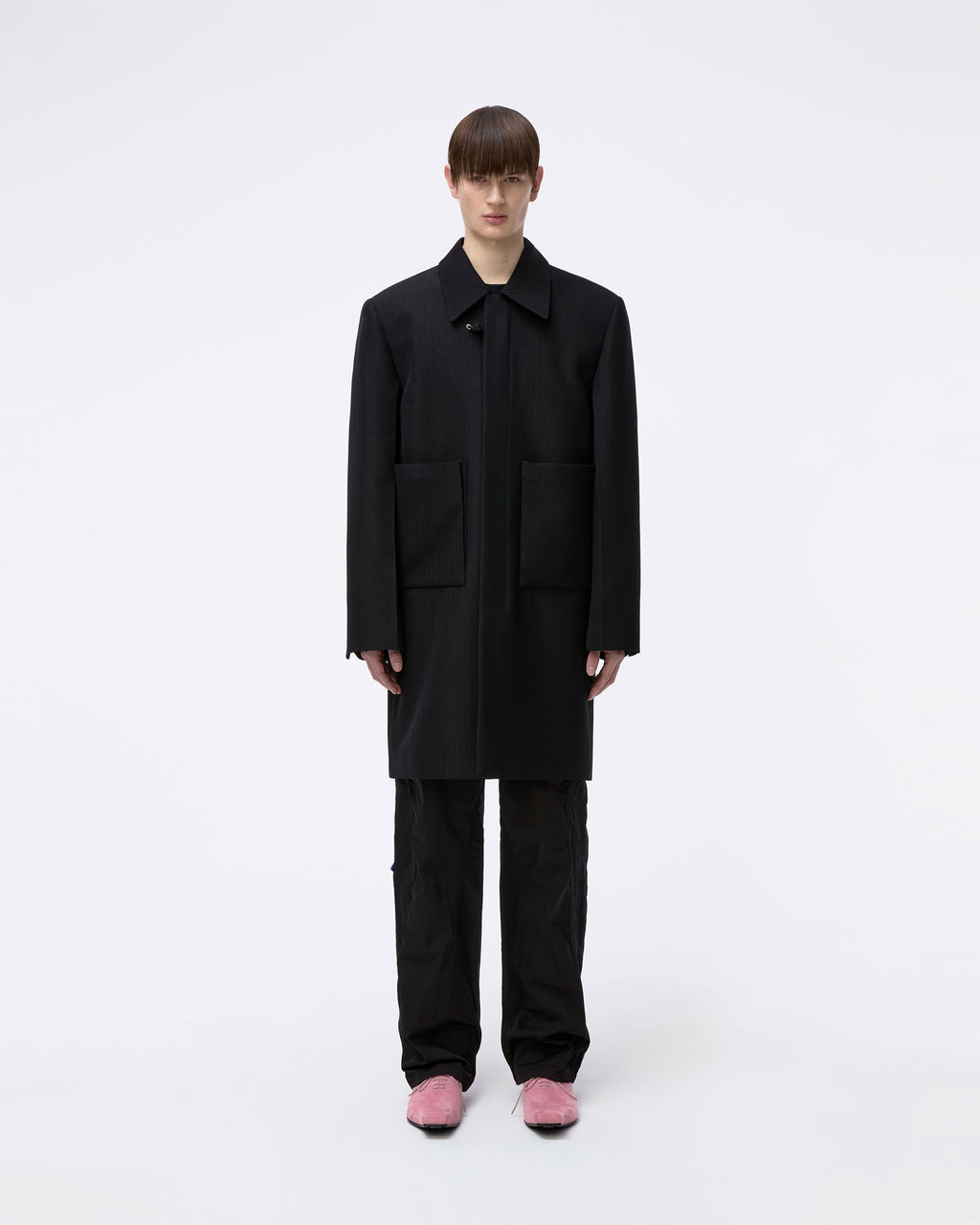 Ader Error - Coat Product. 27 (Noir) product image 2 | TRAB K-Fashion Australia