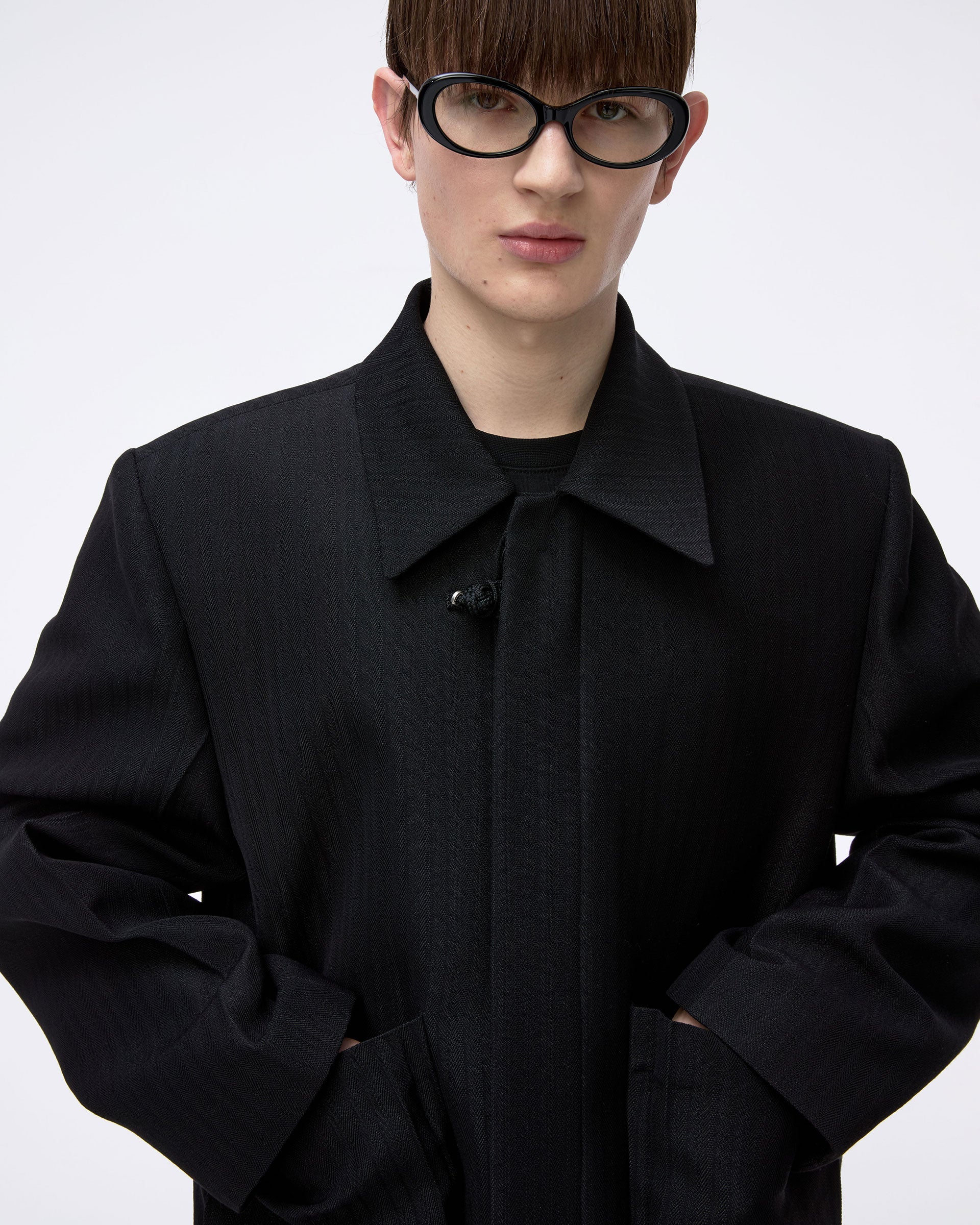 Ader Error - Coat Product. 27 (Noir) product image 5 | TRAB K-Fashion Australia
