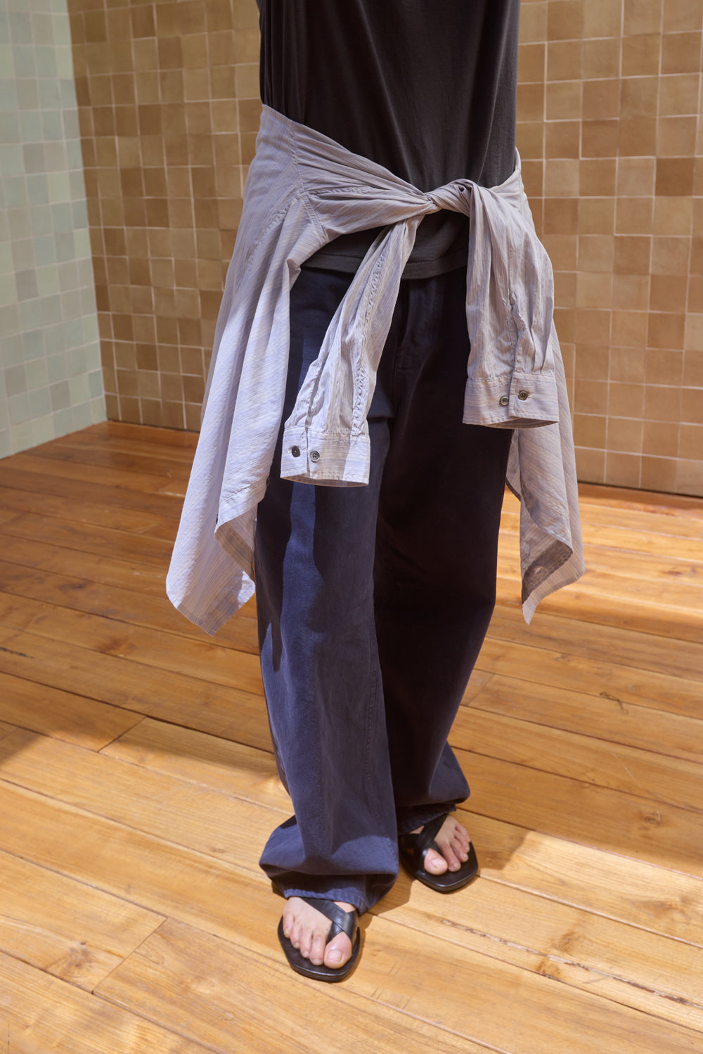 Hatchingroom - Regular Selvedge Jeans Over Dyed French (Blue) product image 11 | TRAB K-Fashion Australia