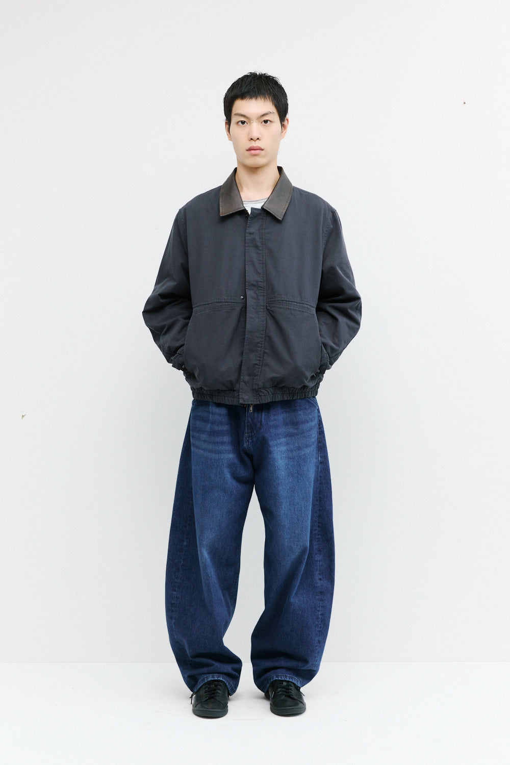 Hatchingroom - Duck Jacket Blue (Charcoal) product image 5 | TRAB K-Fashion Australia