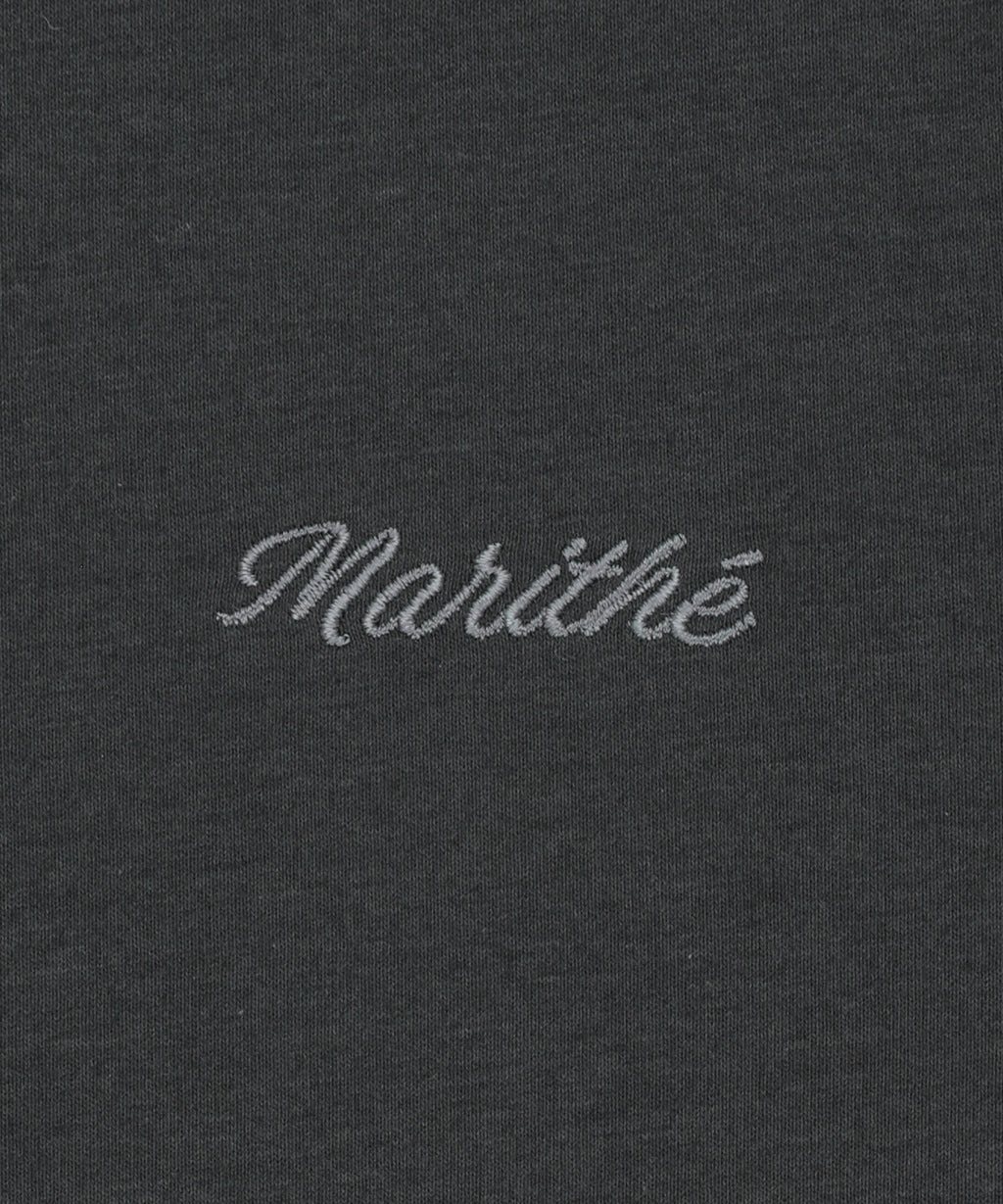 Marithe & Francois Girbaud - Waist Shirring Tee (Charcoal) product image 10 | TRAB K-Fashion Australia