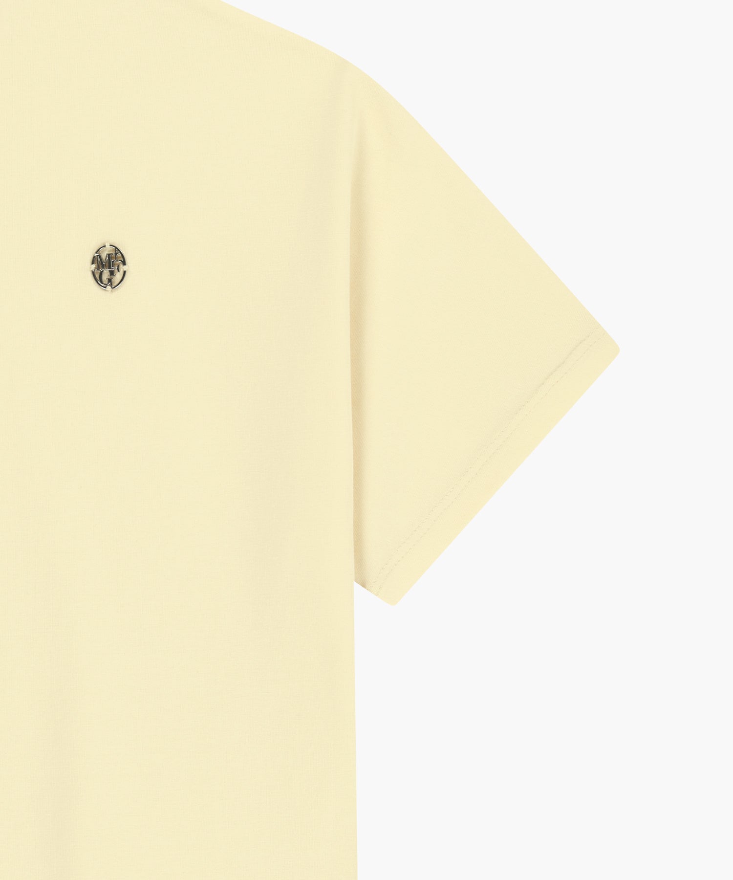 Marithe & Francois Girbaud - Half Neck Tee (Cream) product image 10 | TRAB K-Fashion Australia