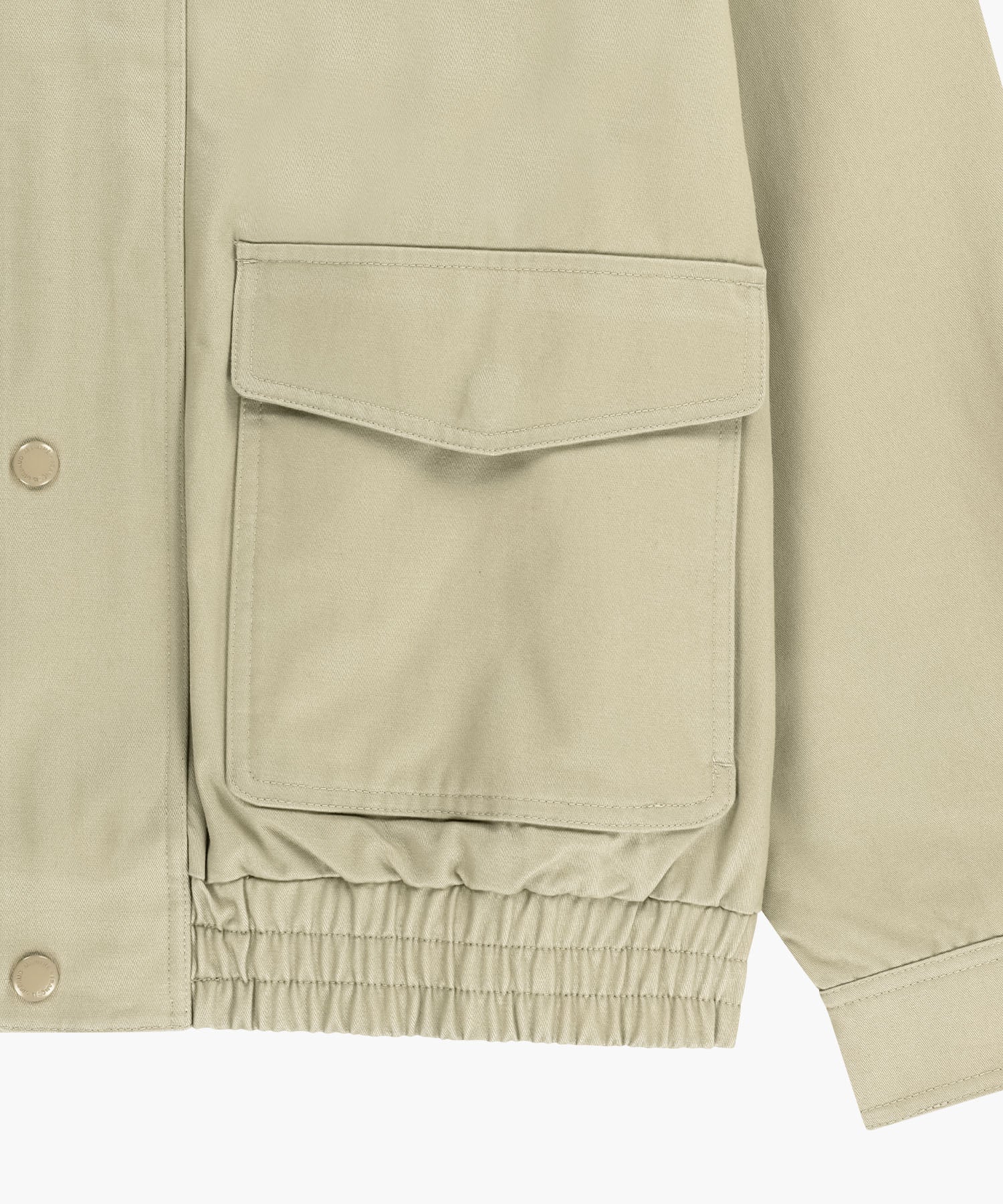Marithe & Francois Girbaud - Basic Harrington Jacket (Beige) product image 13 | TRAB K-Fashion Australia