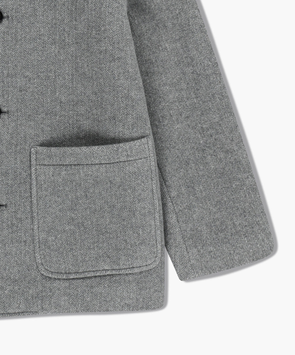 Marithe & Francois Girbaud - Collar Point Half Coat (Gray) product image 10 | TRAB K-Fashion Australia