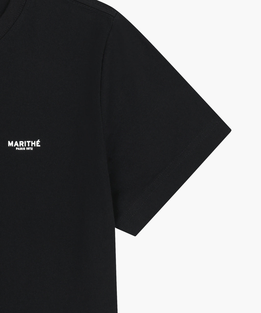 Marithe & Francois Girbaud - Small Regular Logo Tee (Black) product image 10 | TRAB K-Fashion Australia