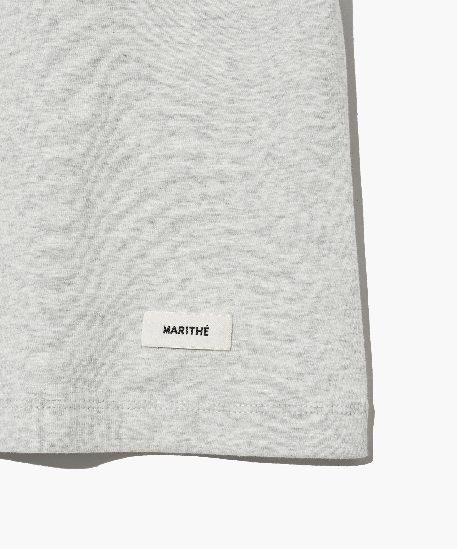 Marithe & Francois Girbaud - Basic Tee (Light Heather Gray) product image 10 | TRAB K-Fashion Australia