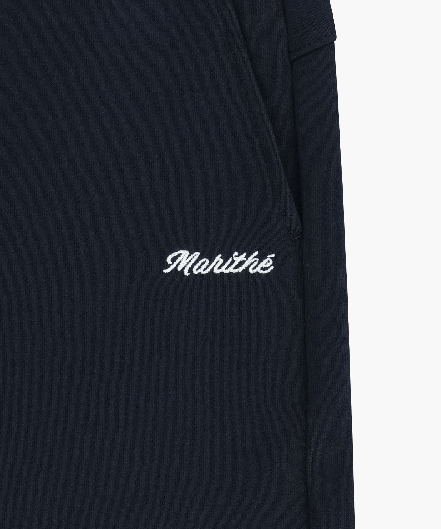 Marithe & Francois Girbaud - Lace Detail Sweat Shorts (Navy) product image 10 | TRAB K-Fashion Australia
