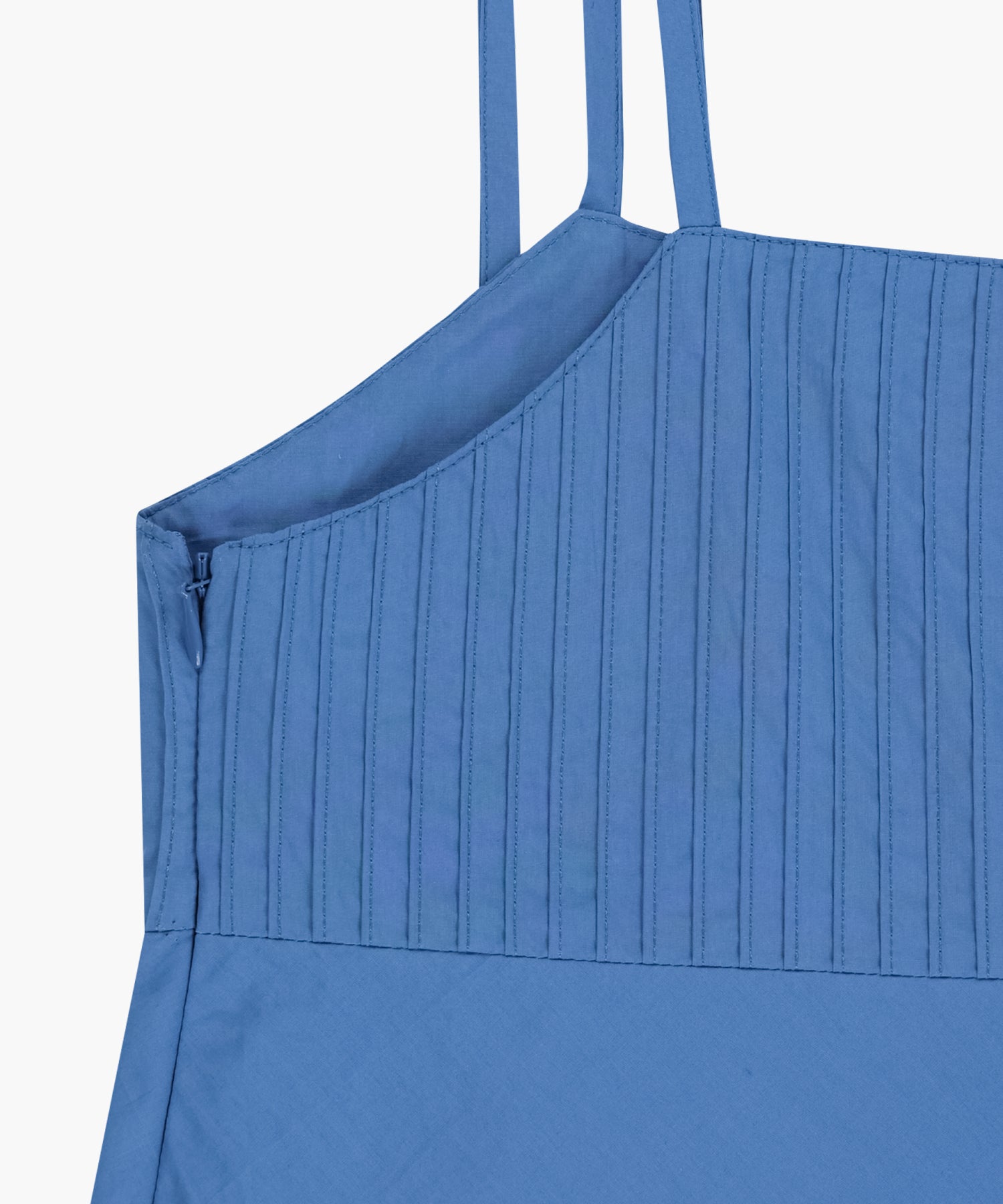 Marithe & Francois Girbaud - Pintuck Camisole Blouse (Blue) product image 10 | TRAB K-Fashion Australia