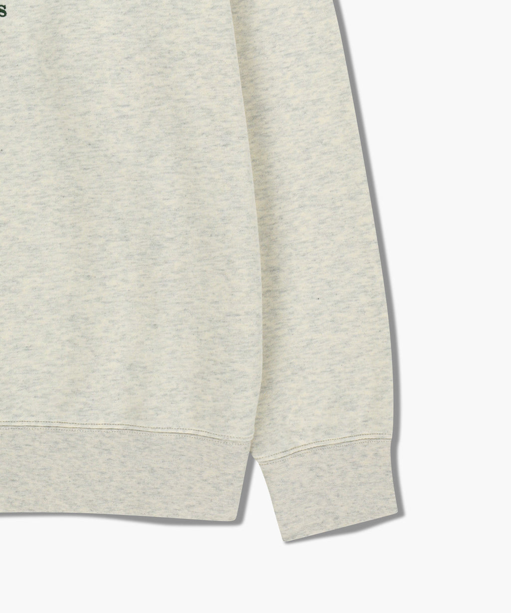 Marithe & Francois Girbaud - Classic Logo Embroidery Sweatshirt (brushed) (Oatmeal) product image 10 | TRAB K-Fashion Australia