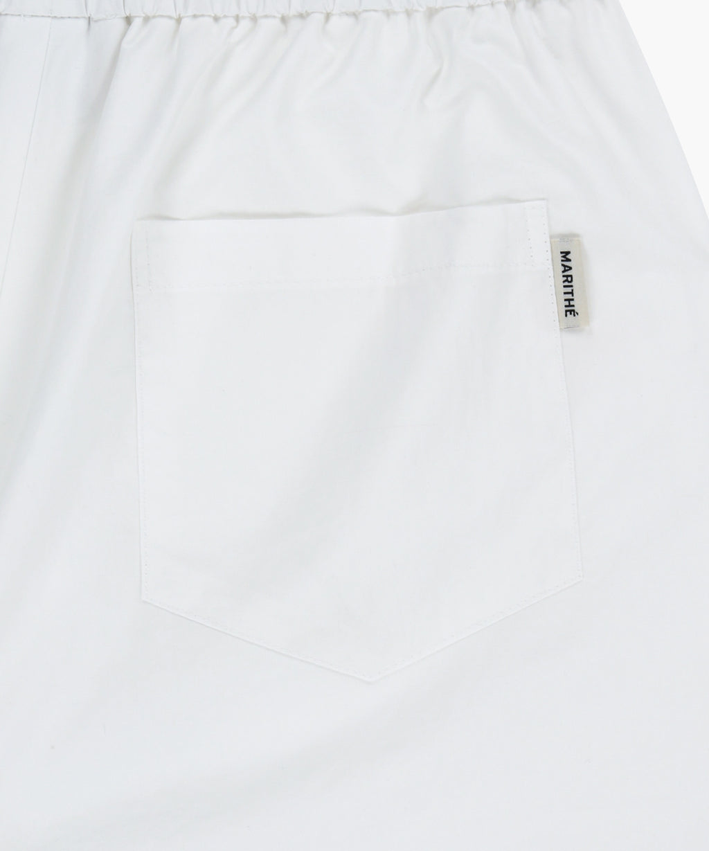 Marithe & Francois Girbaud - Lace Hem Shorts (White) product image 12 | TRAB K-Fashion Australia