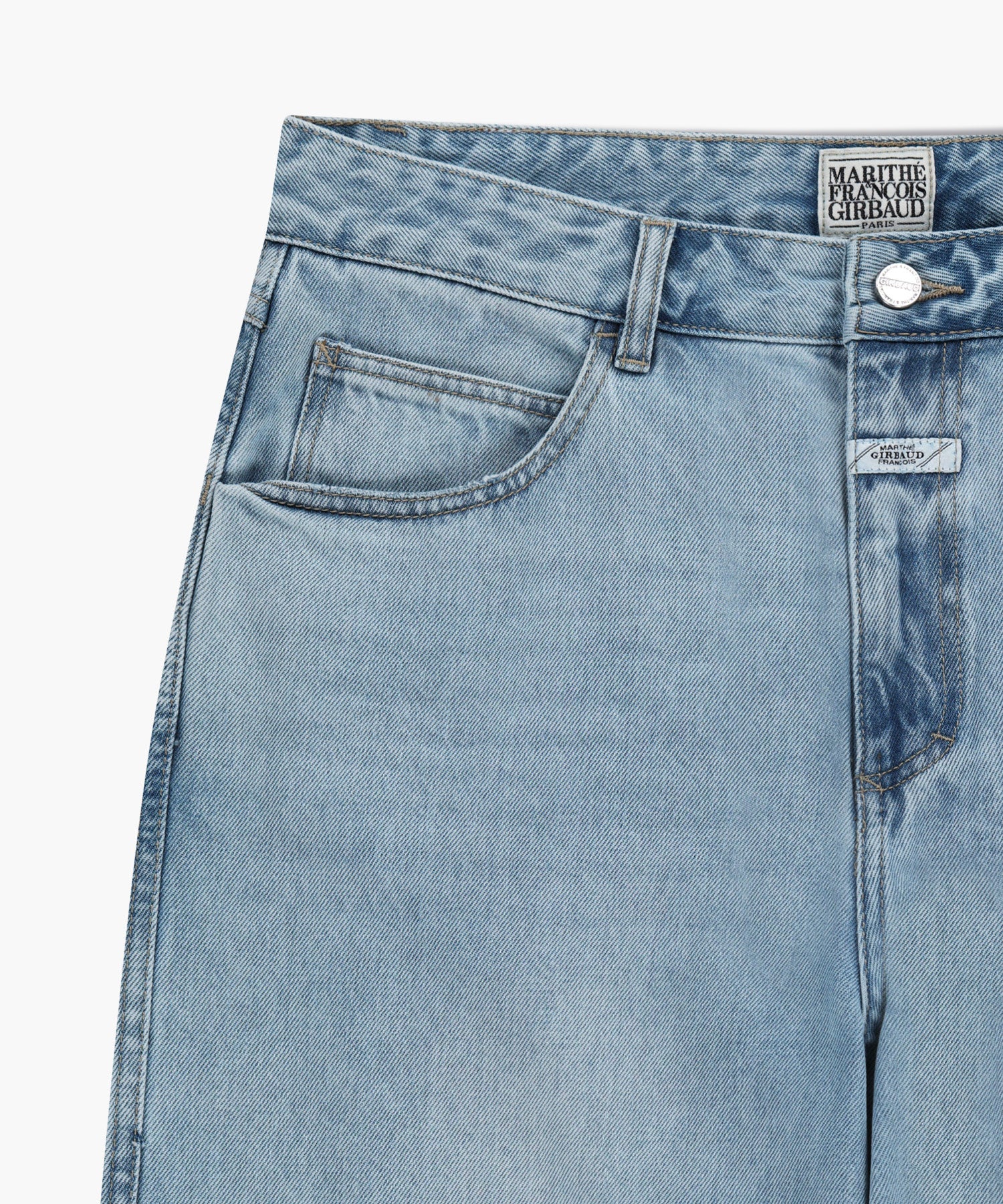 Marithe & Francois Girbaud - High Straight Denim Pants (Light Blue) product image 12 | TRAB K-Fashion Australia