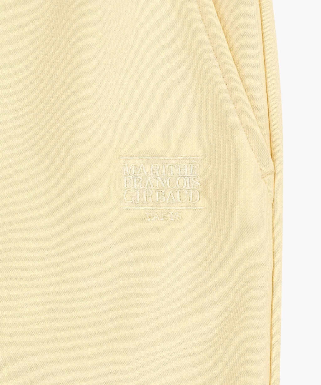Marithe & Francois Girbaud - Classic Logo Sweat Long Skirt (Butter) product image 10 | TRAB K-Fashion Australia