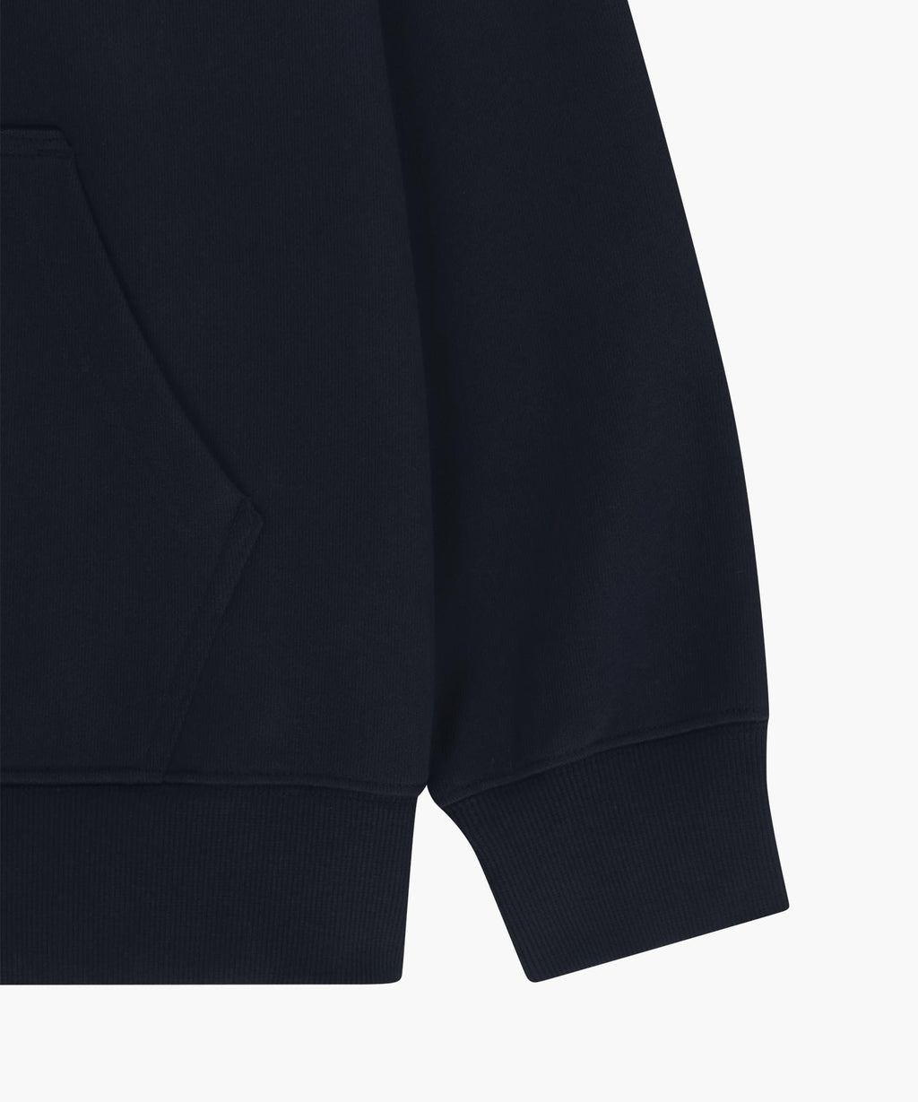 Marithe & Francois Girbaud - Shadow Classic Logo Color Block Hoodie (Navy) product image 10 | TRAB K-Fashion Australia