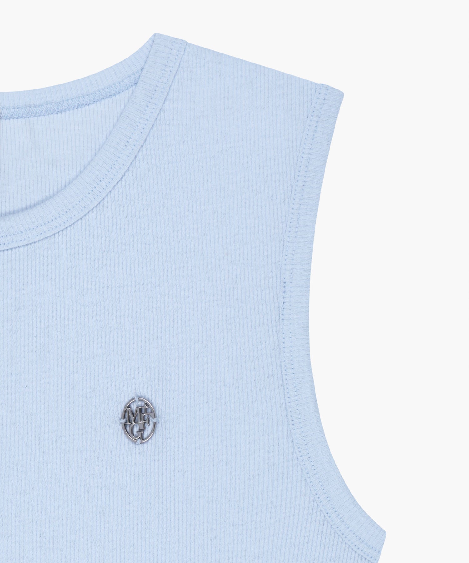 Marithe & Francois Girbaud - Button Up Sleeveless (Light Blue) product image 10 | TRAB K-Fashion Australia