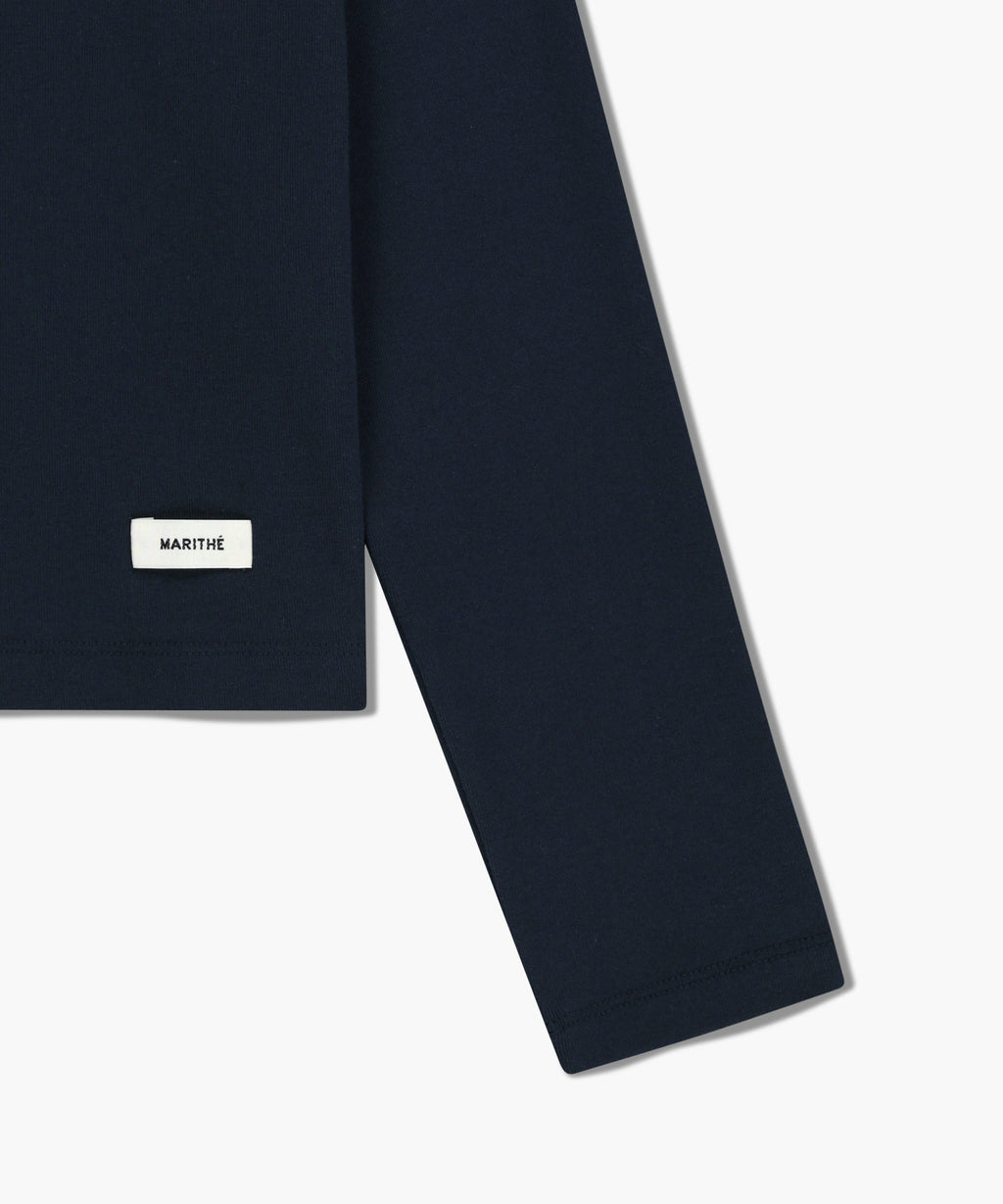 Marithe & Francois Girbaud - Basic Long Sleeve (Navy) product image 10 | TRAB K-Fashion Australia