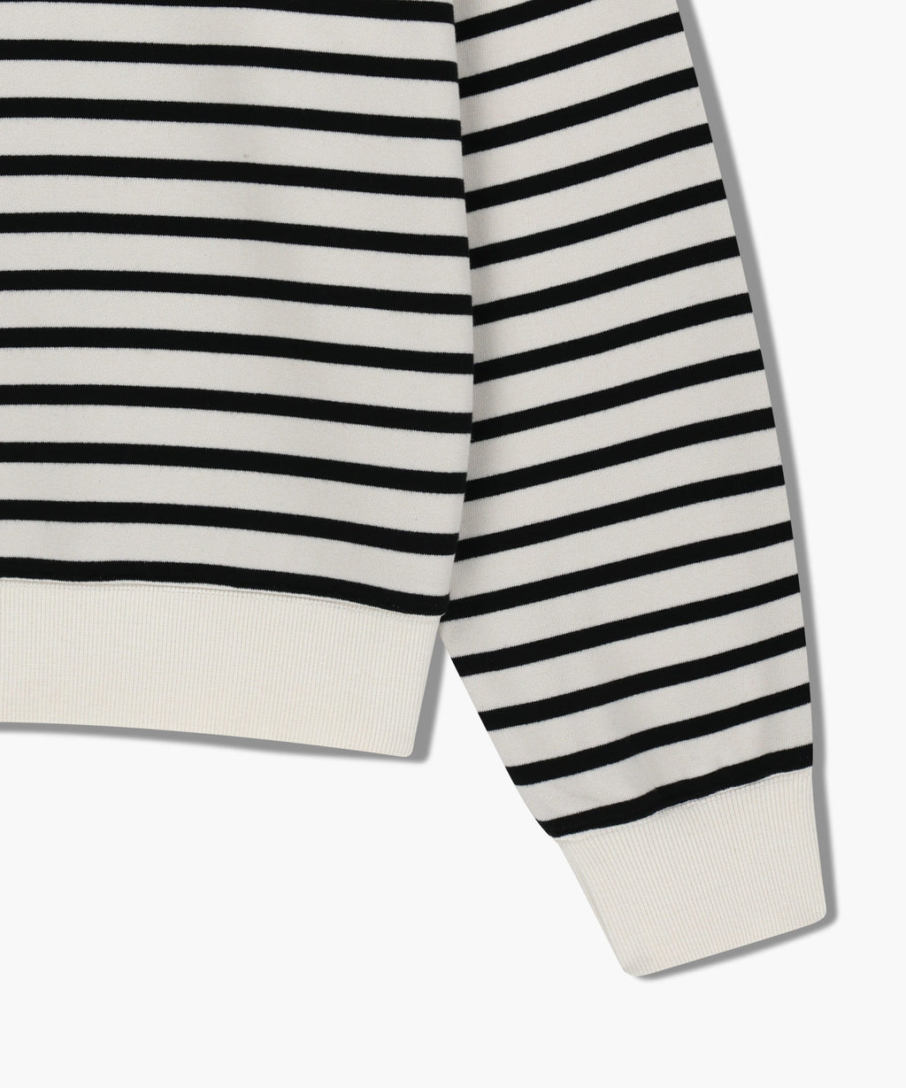 Marithe & Francois Girbaud - Boat Neck Oversized Sweatshirt (Ivory) product image 10 | TRAB K-Fashion Australia