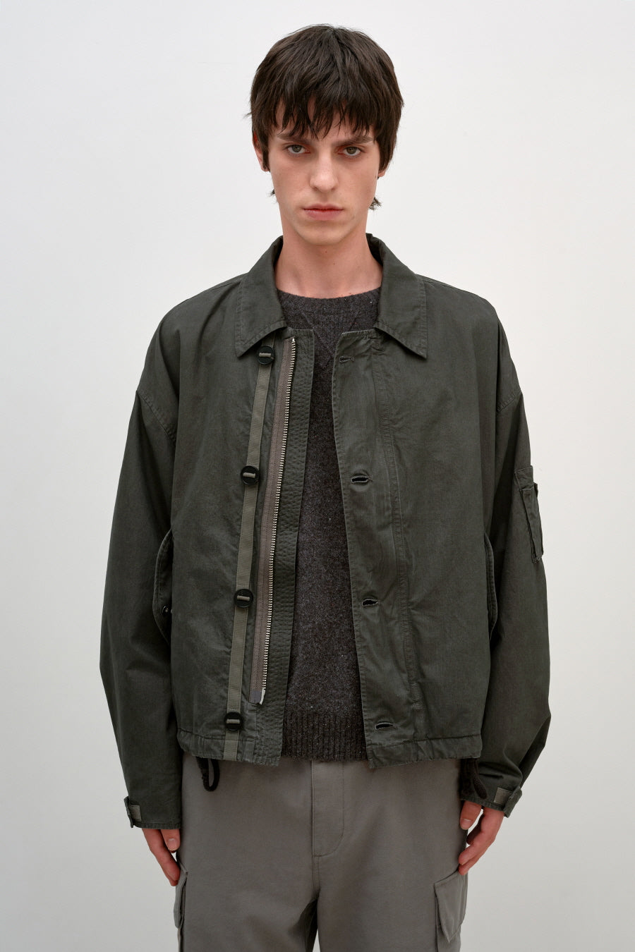 Insilence - Brushed Cotton MK3 Jumper (Charcoal) product image 1 | TRAB K-Fashion Australia