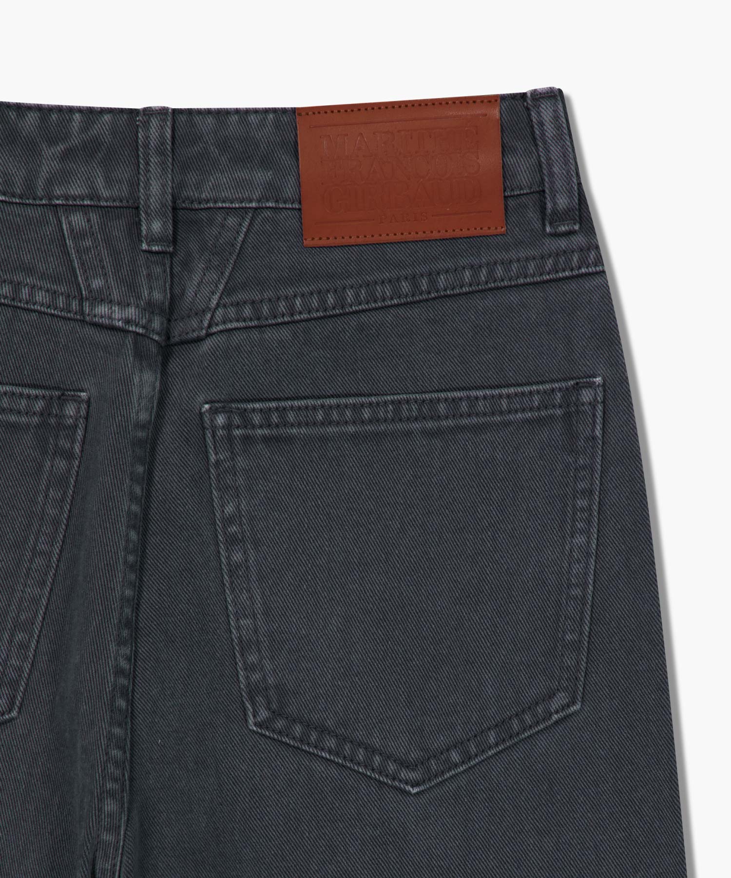 Marithe & Francois Girbaud - Paneled Denim Pants (Dark Gray) product image 10 | TRAB K-Fashion Australia