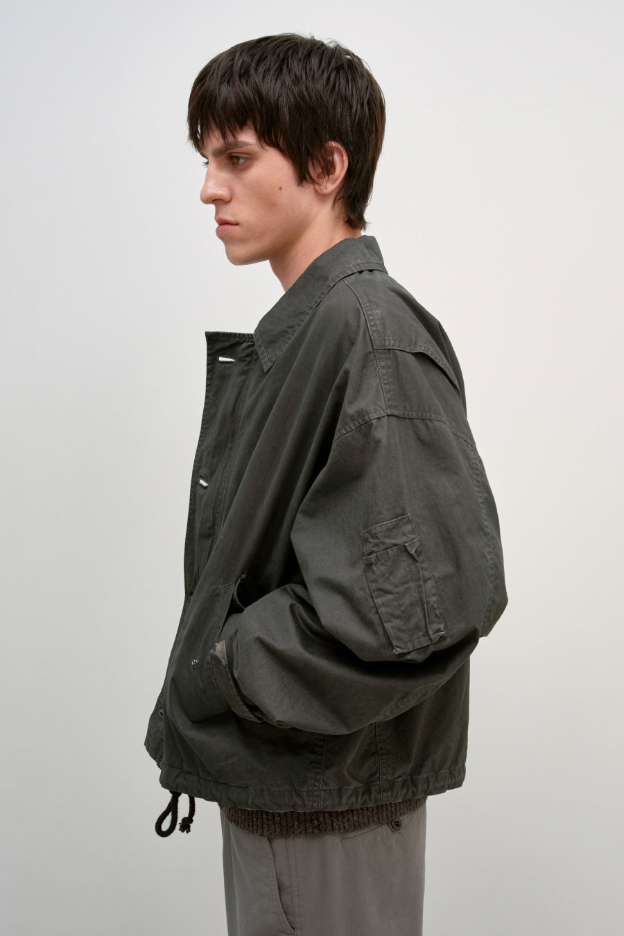 Insilence - Brushed Cotton MK3 Jumper (Charcoal) product image 6 | TRAB K-Fashion Australia