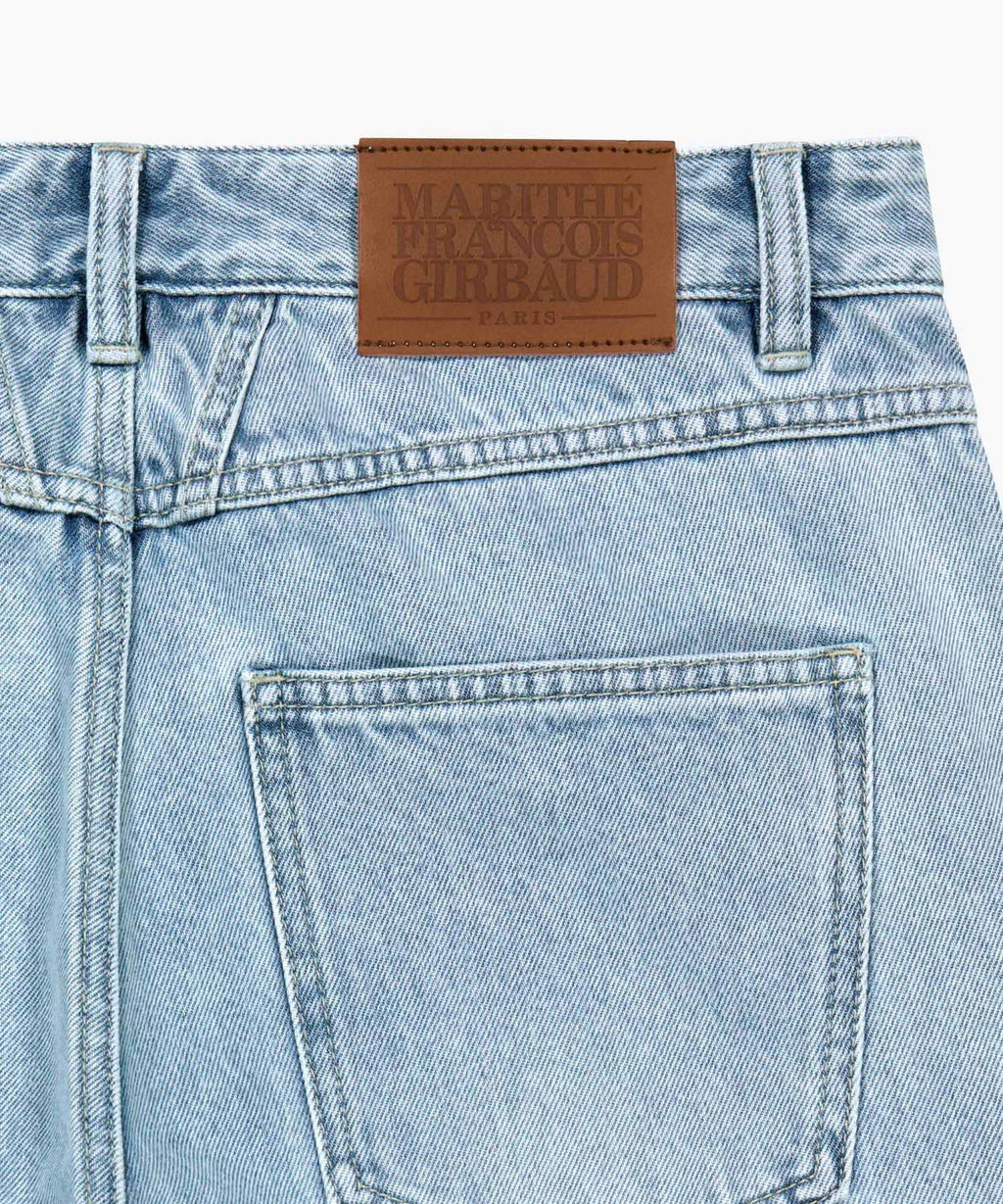 Marithe & Francois Girbaud - New M High Straight Denim Pants (Light Blue) product image 10 | TRAB K-Fashion Australia