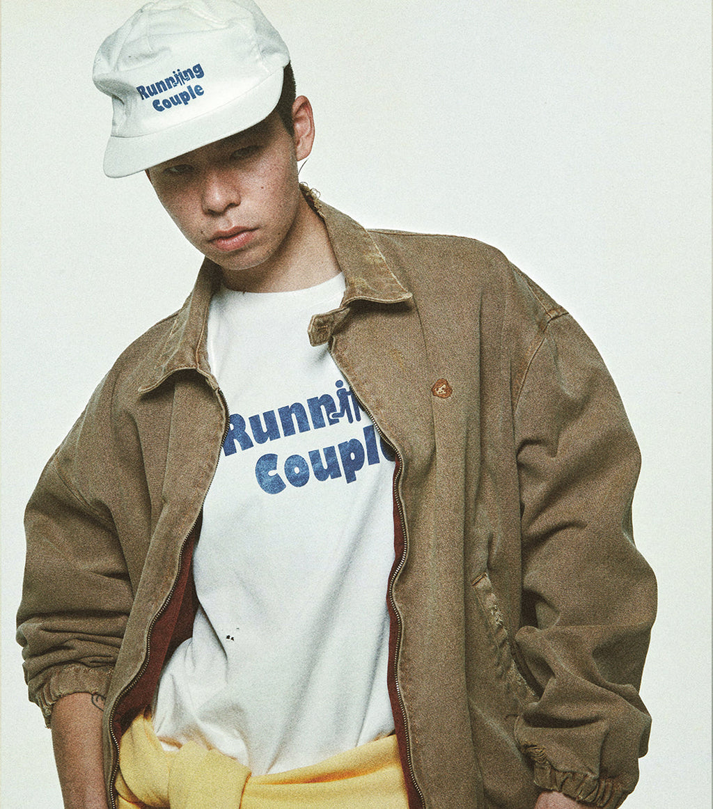Llege - Destroyed Denim Harrington (Beige) product image 6 | TRAB K-Fashion Australia
