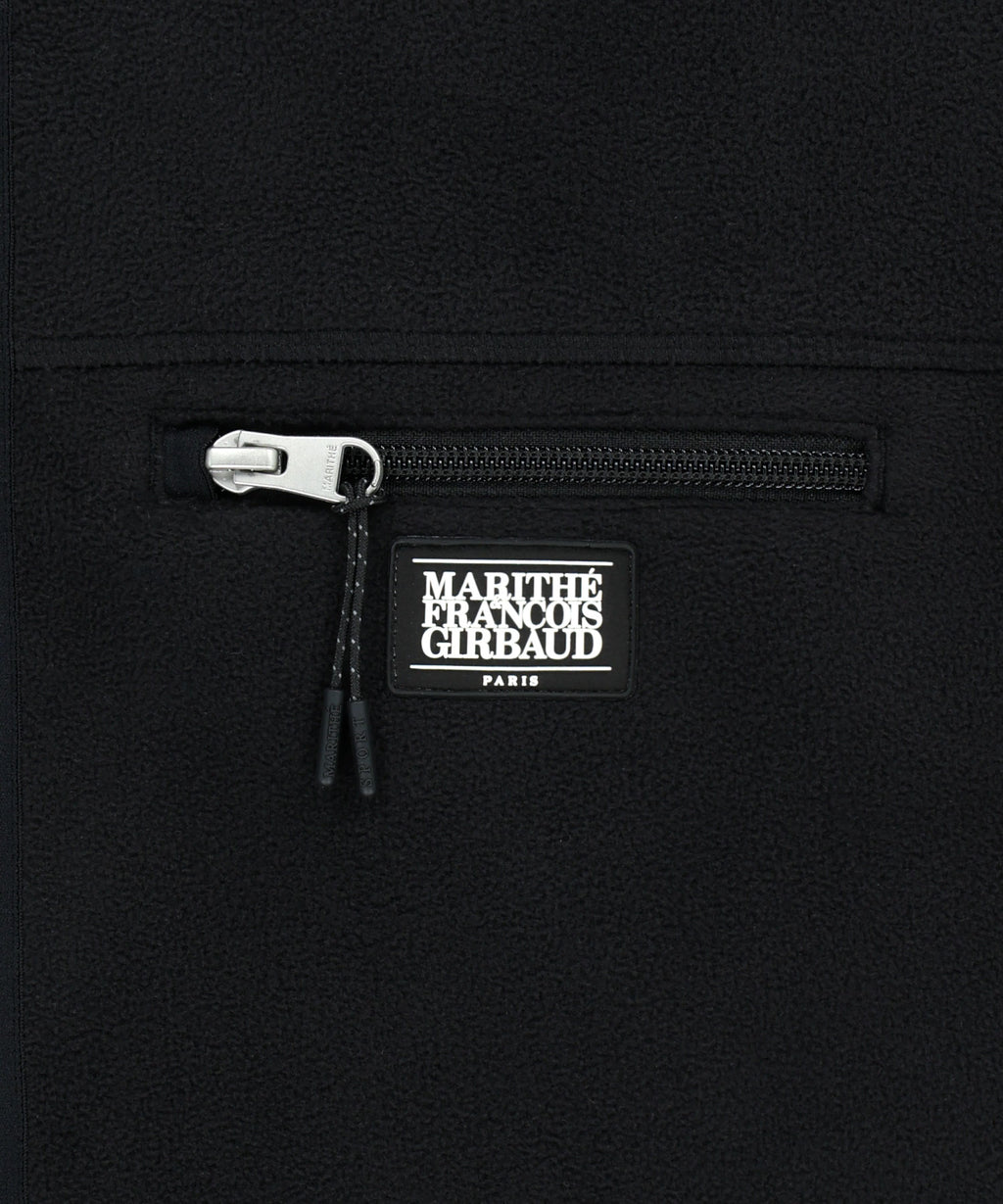 Marithe & Francois Girbaud - Marithe Sport Fleece Hood Zip-up Jacket (Black) product image 10 | TRAB K-Fashion Australia