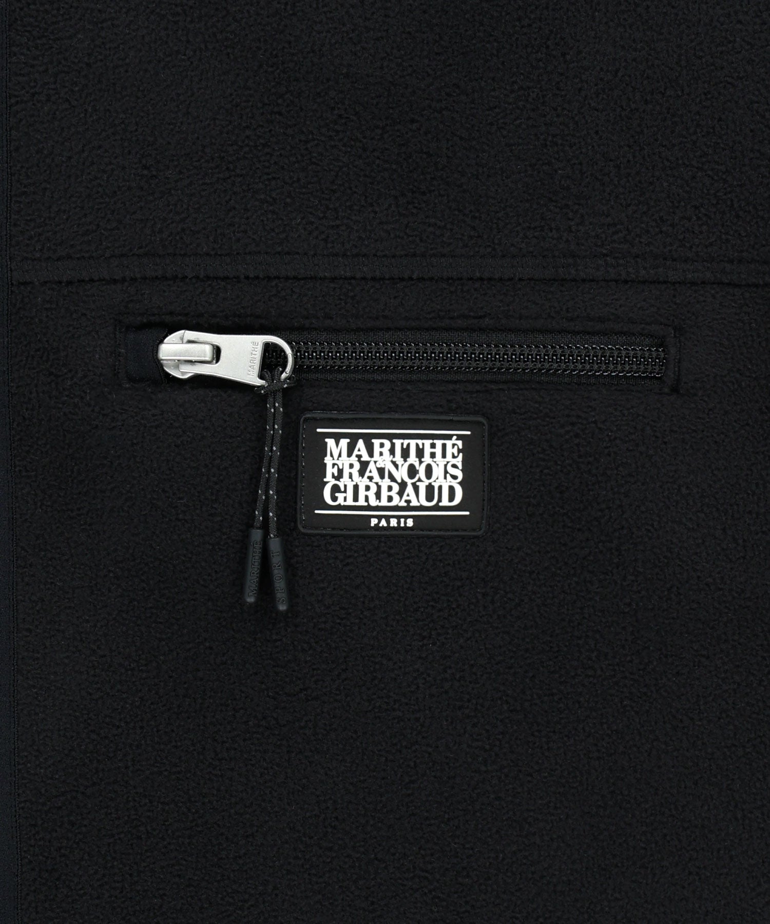 Marithe & Francois Girbaud - Marithe Sport Fleece Hood Zip-up Jacket (Black) product image 10 | TRAB K-Fashion Australia