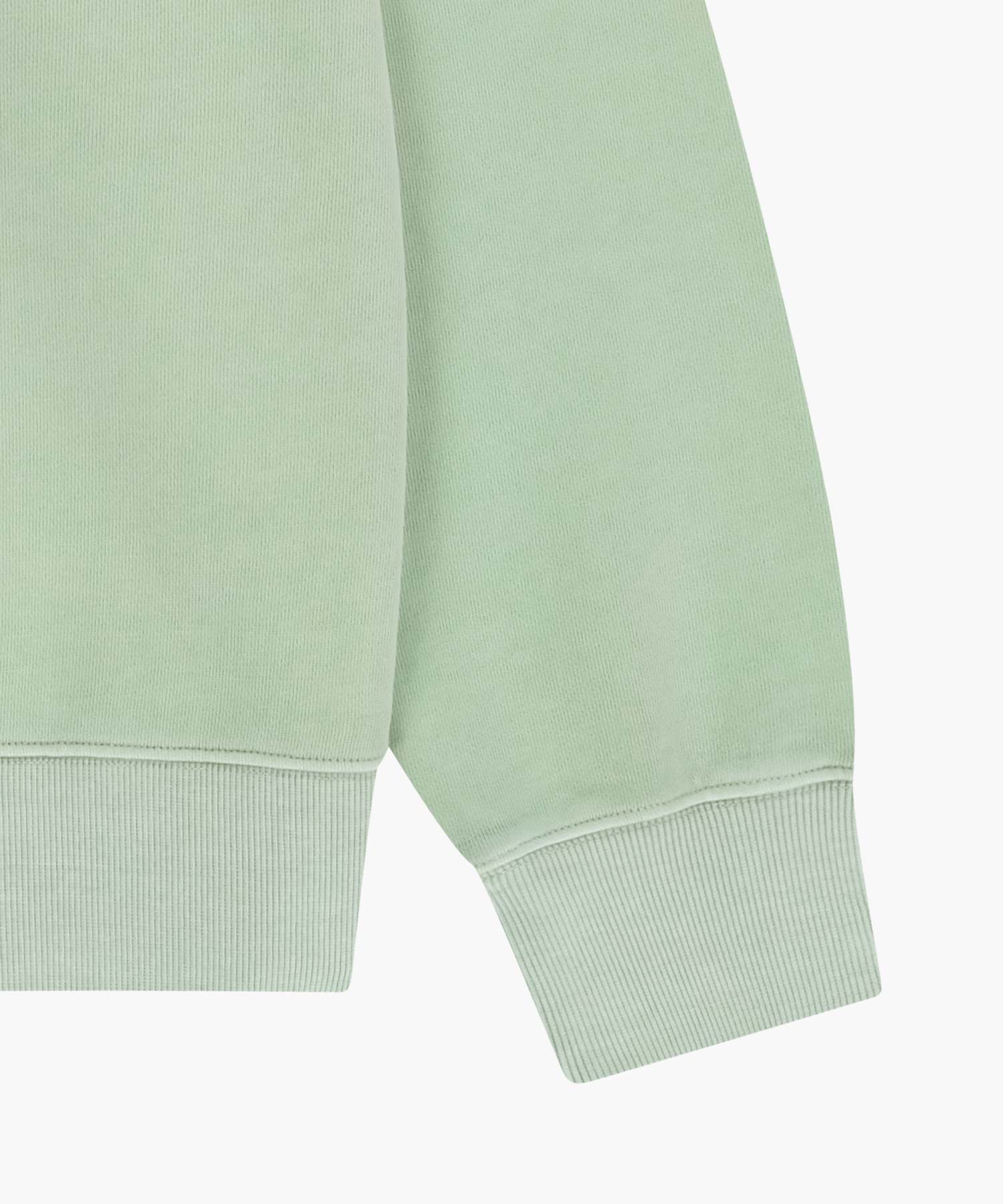 Marithe & Francois Girbaud - Outline Classic Logo Dyeing Oversized Sweatshirt (Mint) product image 10 | TRAB K-Fashion Australia