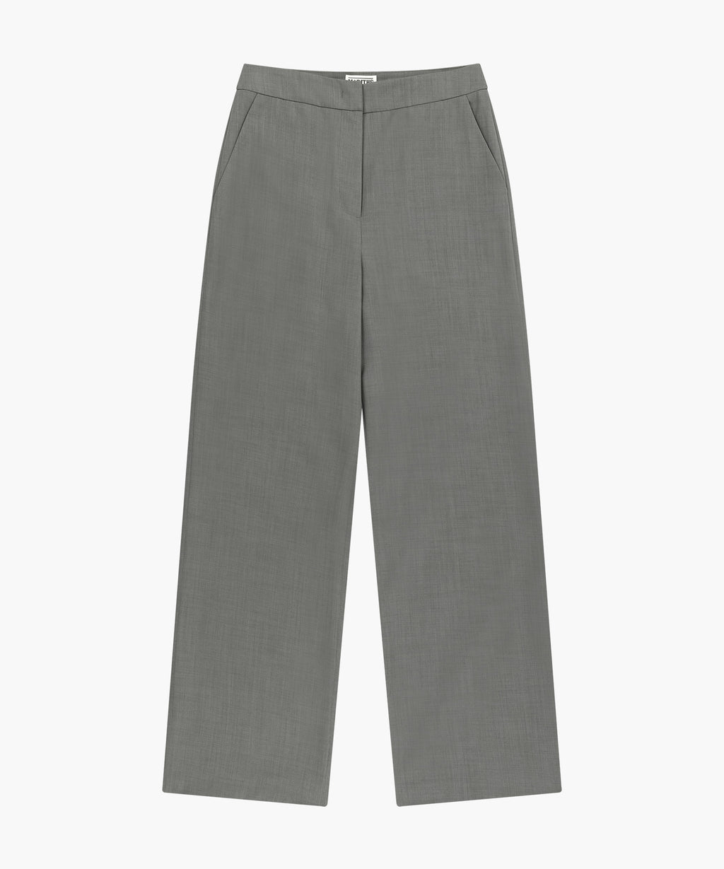 Marithe & Francois Girbaud - Layered Pleats Skirt Pants (Gray) product image 10 | TRAB K-Fashion Australia