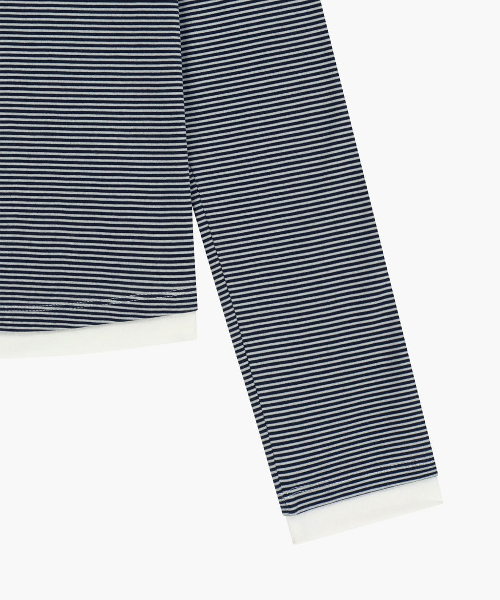 Marithe & Francois Girbaud - Ringer Stripe Long Sleeve Tee (Navy) product image 10 | TRAB K-Fashion Australia