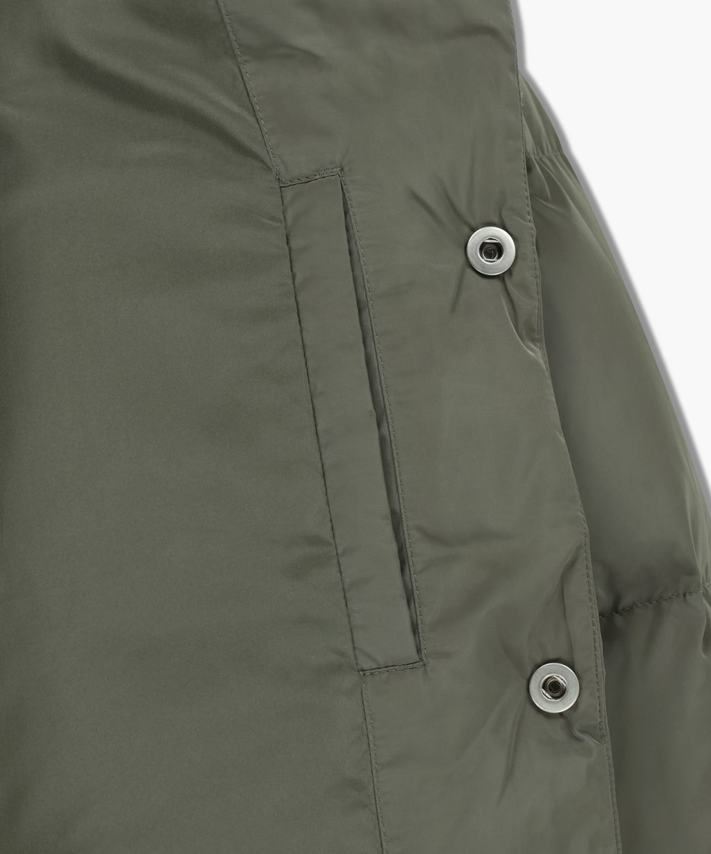 Marithe & Francois Girbaud - Hooded Chest Pocket Down Jacket (Gray) product image 10 | TRAB K-Fashion Australia