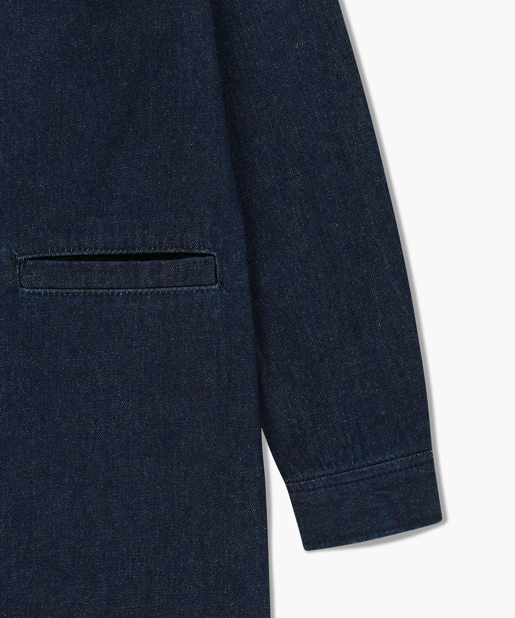 Marithe & Francois Girbaud - Denim Long Sleeve Dress (Dark Blue) product image 10 | TRAB K-Fashion Australia