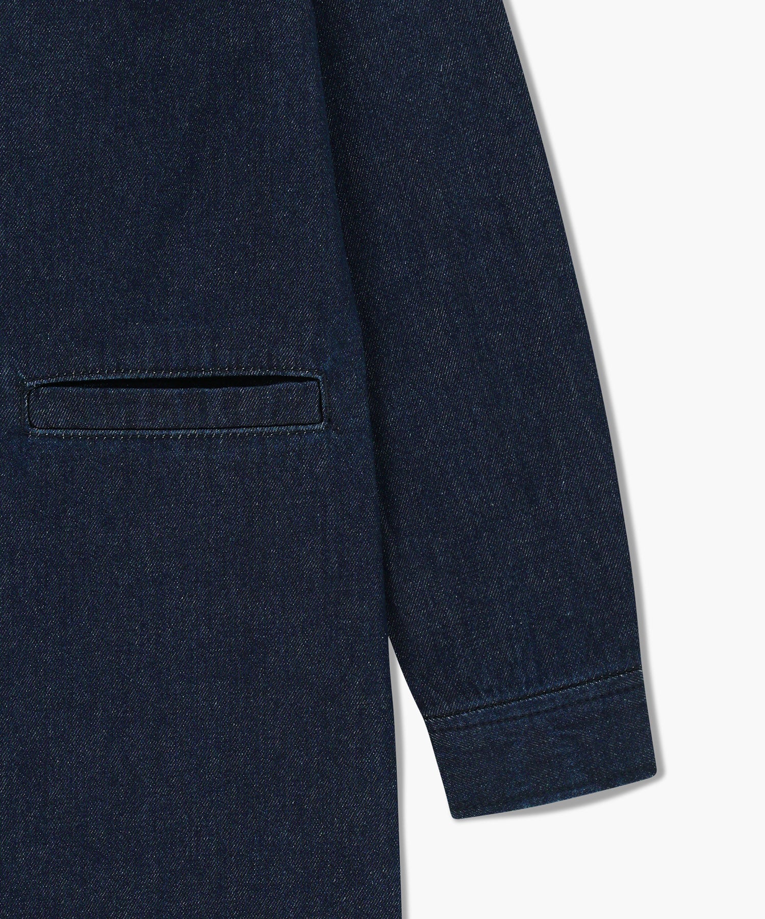 Marithe & Francois Girbaud - Denim Long Sleeve Dress (Dark Blue) product image 10 | TRAB K-Fashion Australia
