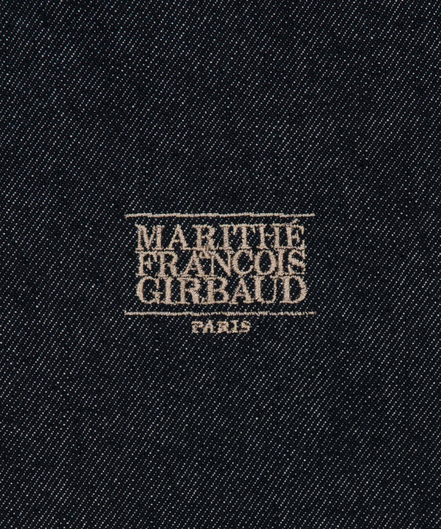 Marithe & Francois Girbaud - Classic Logo Raglan Denim Varsity Jacket (Indigo) product image 10 | TRAB K-Fashion Australia