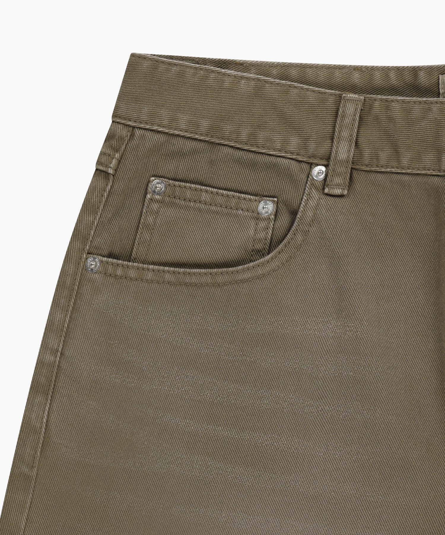Marithe & Francois Girbaud - Bermuda Denim Pants (Brown) product image 10 | TRAB K-Fashion Australia