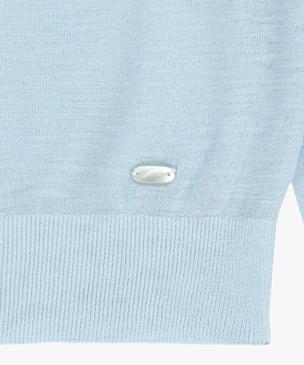 Marithe & Francois Girbaud - Sheer Knit Cardigan (Sky Blue) product image 10 | TRAB K-Fashion Australia