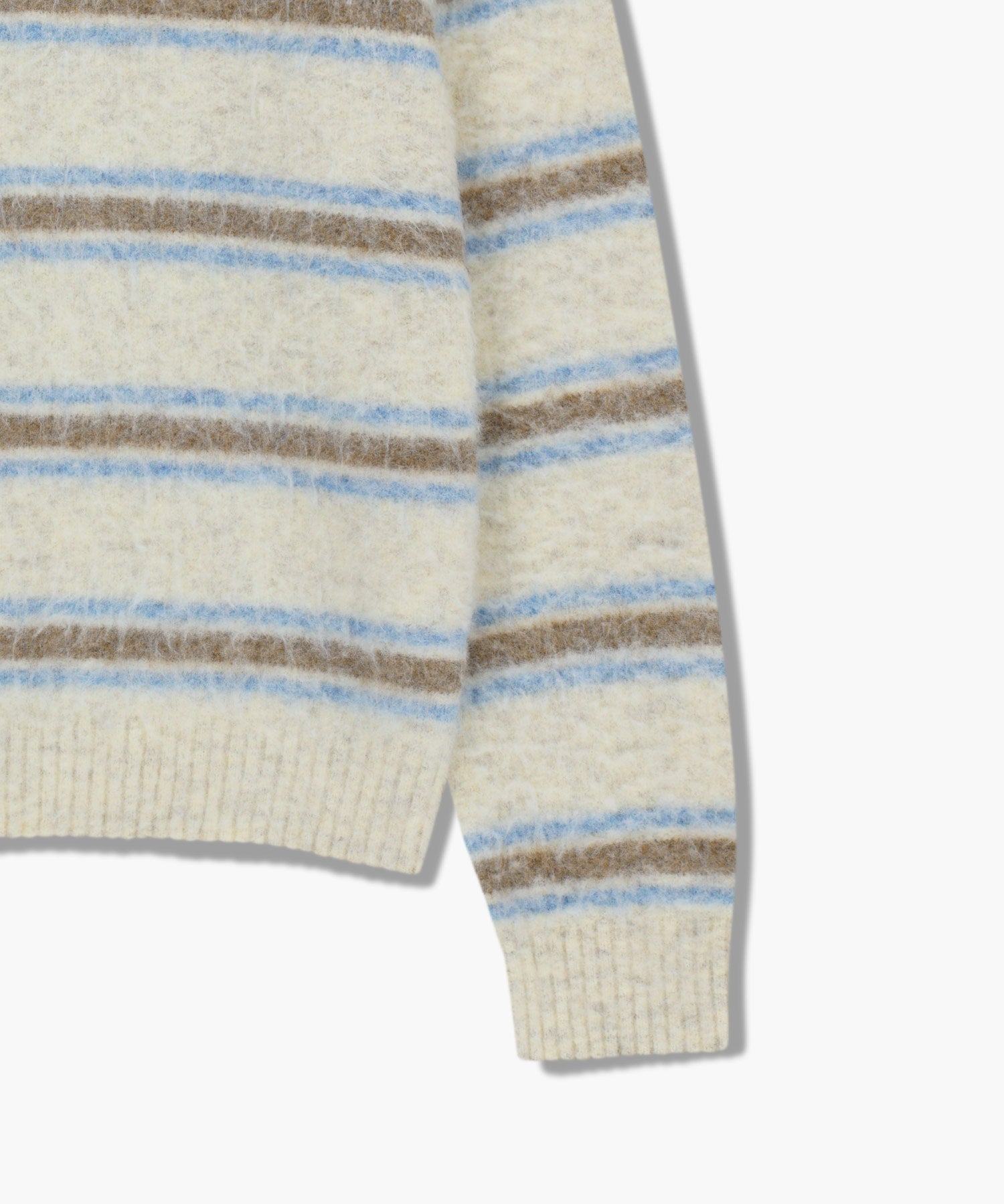 Marithe & Francois Girbaud - Multi Stripe Knit Pullover (Ivory) product image 10 | TRAB K-Fashion Australia