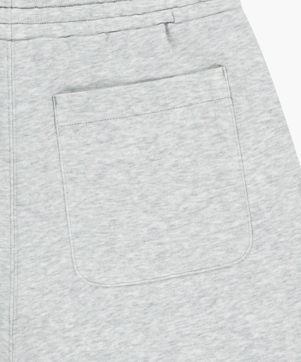 Marithe & Francois Girbaud - Classic Logo Sweat Shorts (Light Heather Gray) product image 10 | TRAB K-Fashion Australia