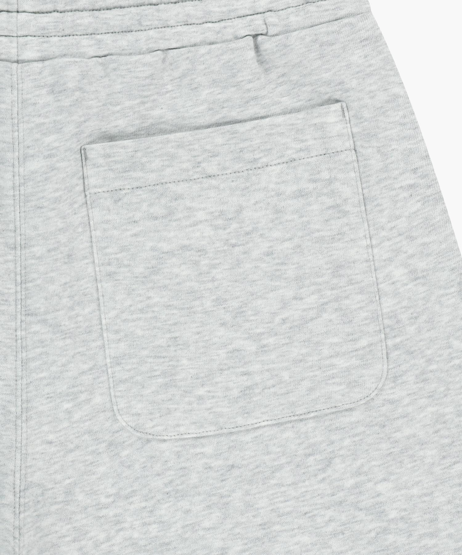 Marithe & Francois Girbaud - Classic Logo Sweat Shorts (Light Heather Gray) product image 10 | TRAB K-Fashion Australia