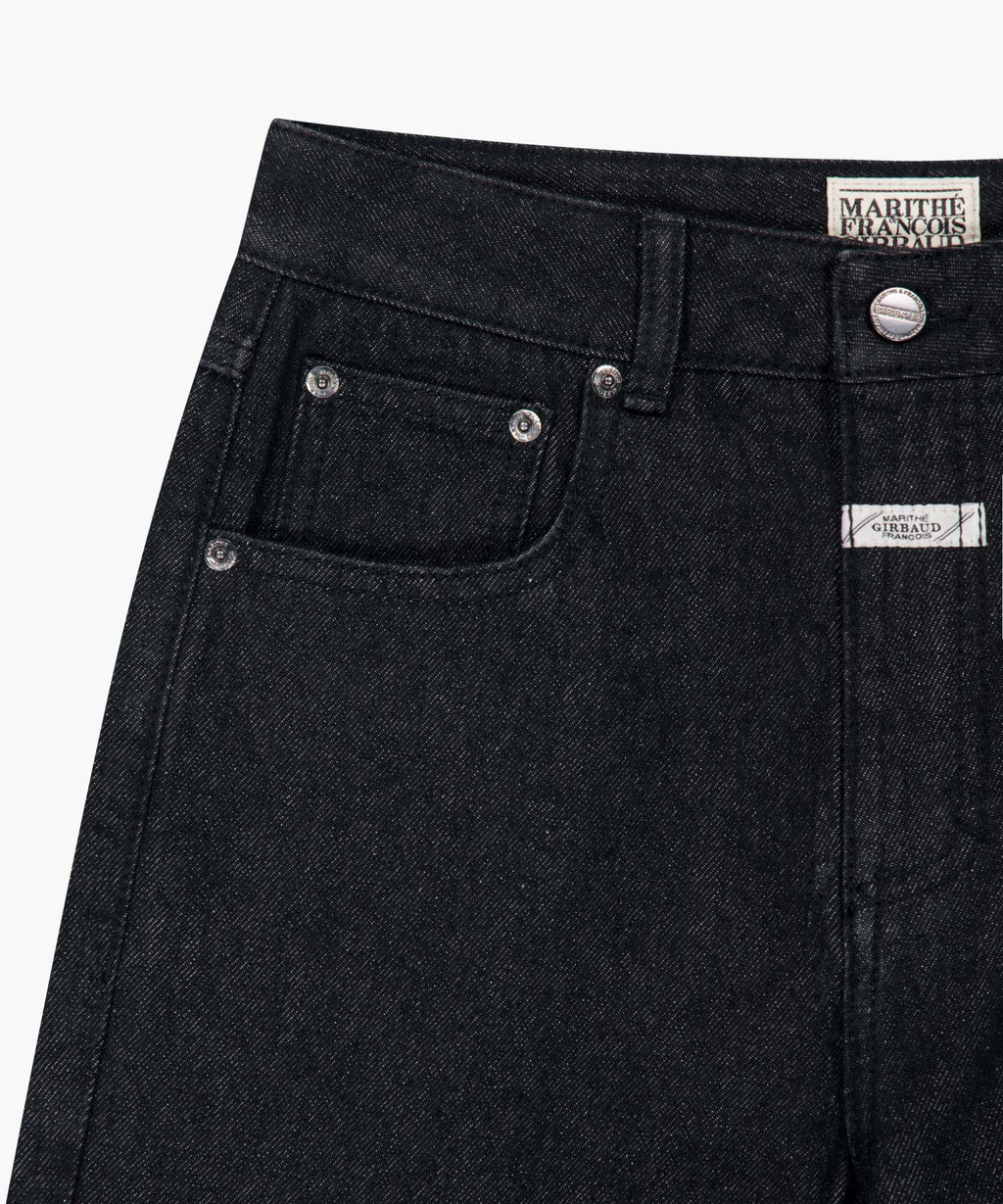 Marithe & Francois Girbaud - Straight Fit Raw Denim Pants (Black) product image 10 | TRAB K-Fashion Australia