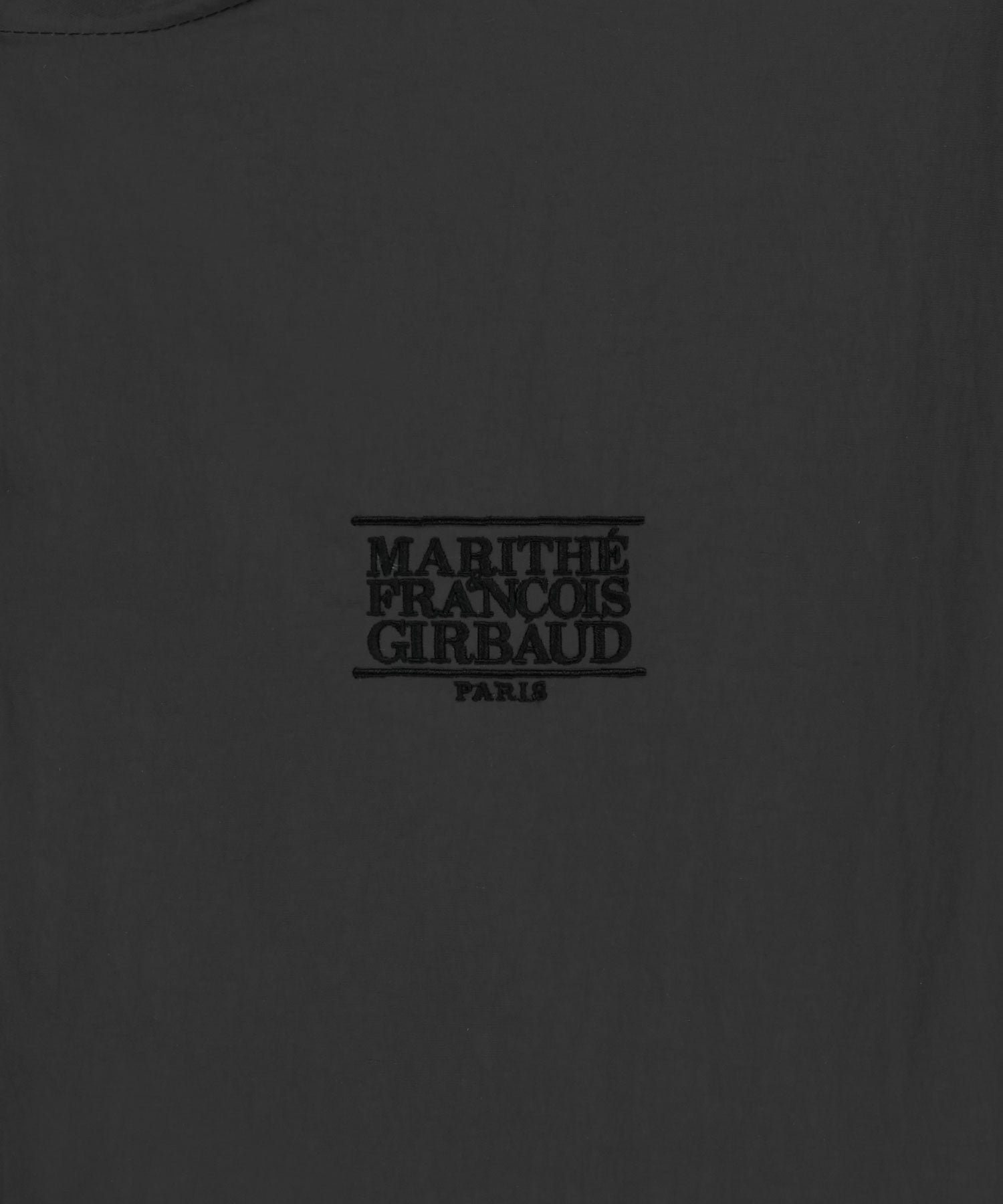 Marithe & Francois Girbaud - Classic Logo Over Fit Hooded Windbreaker (Charcoal) product image 10 | TRAB K-Fashion Australia